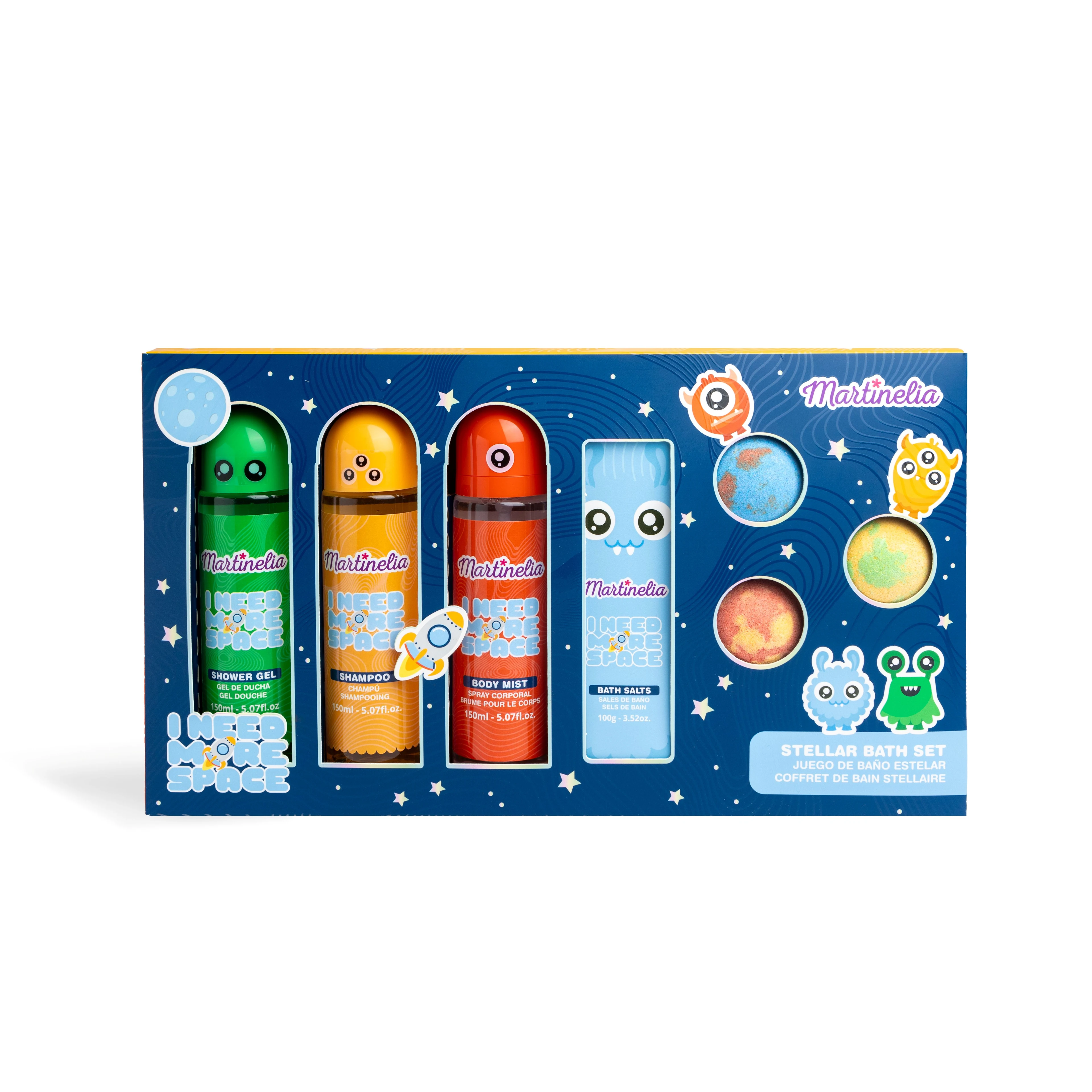 Martinelia I Need More Space Erkek Çocuk Banyo Bakım Seti
