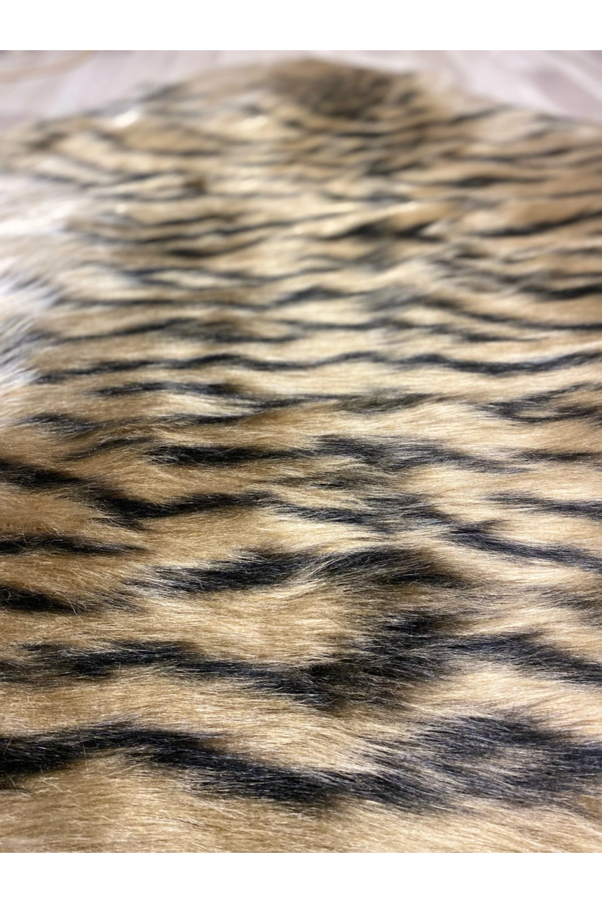 Tiger Süet Taban, Yumuşacık Yıkanabilir Lüks Kaplan Kürk Halı Post 100x150