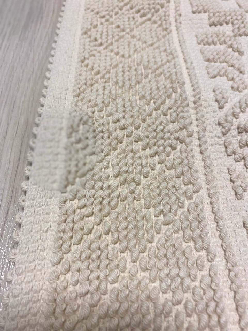 CottonFeel %100 Pamuk Kilim Süper Emici Banyo Paspası Seti 2'li 50x80 - 40x50