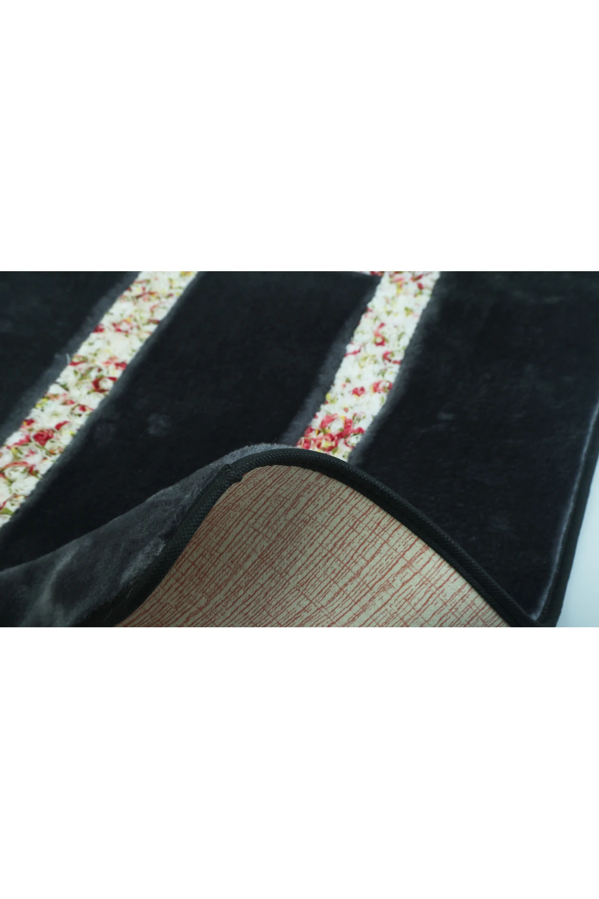 Arsuz Kaymaz Taban, Emici 3'lü Lüks Banyo Paspası Seti