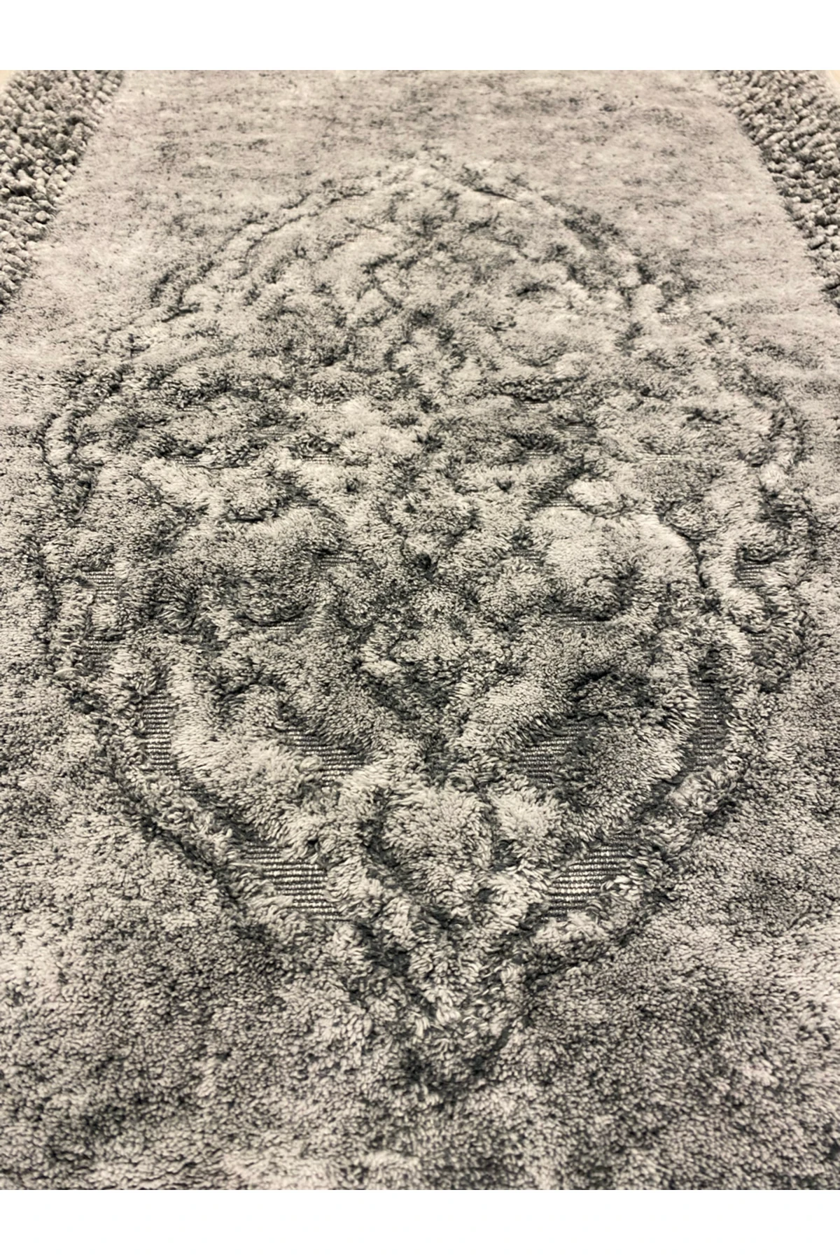 Pamukkent 100% Pamuk Süper Emici 2'li Pamuk Ultra Lüks Banyo Paspası Seti