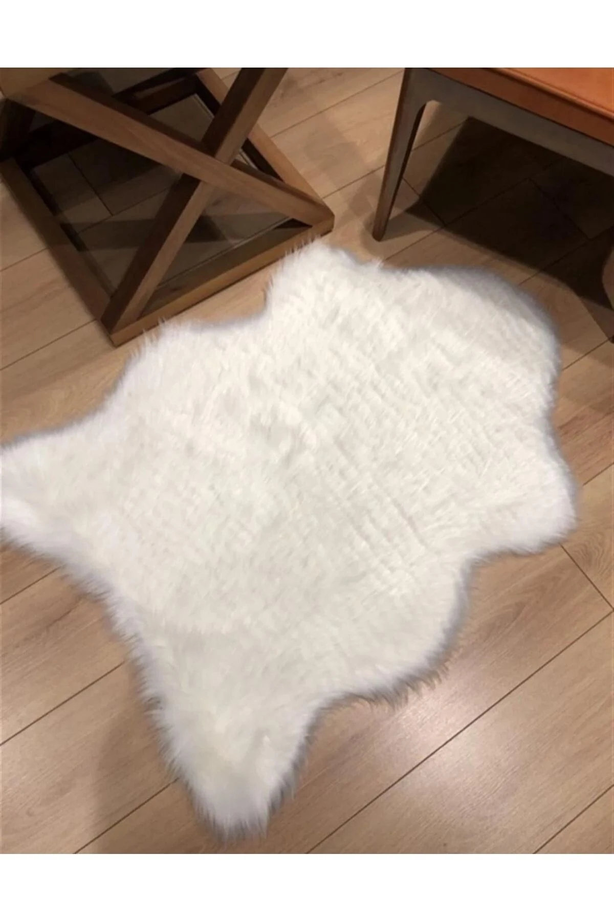 Kuzu Post Üst Kalite Yıkanabilir Yumuşak Dokulu Peluş Halı