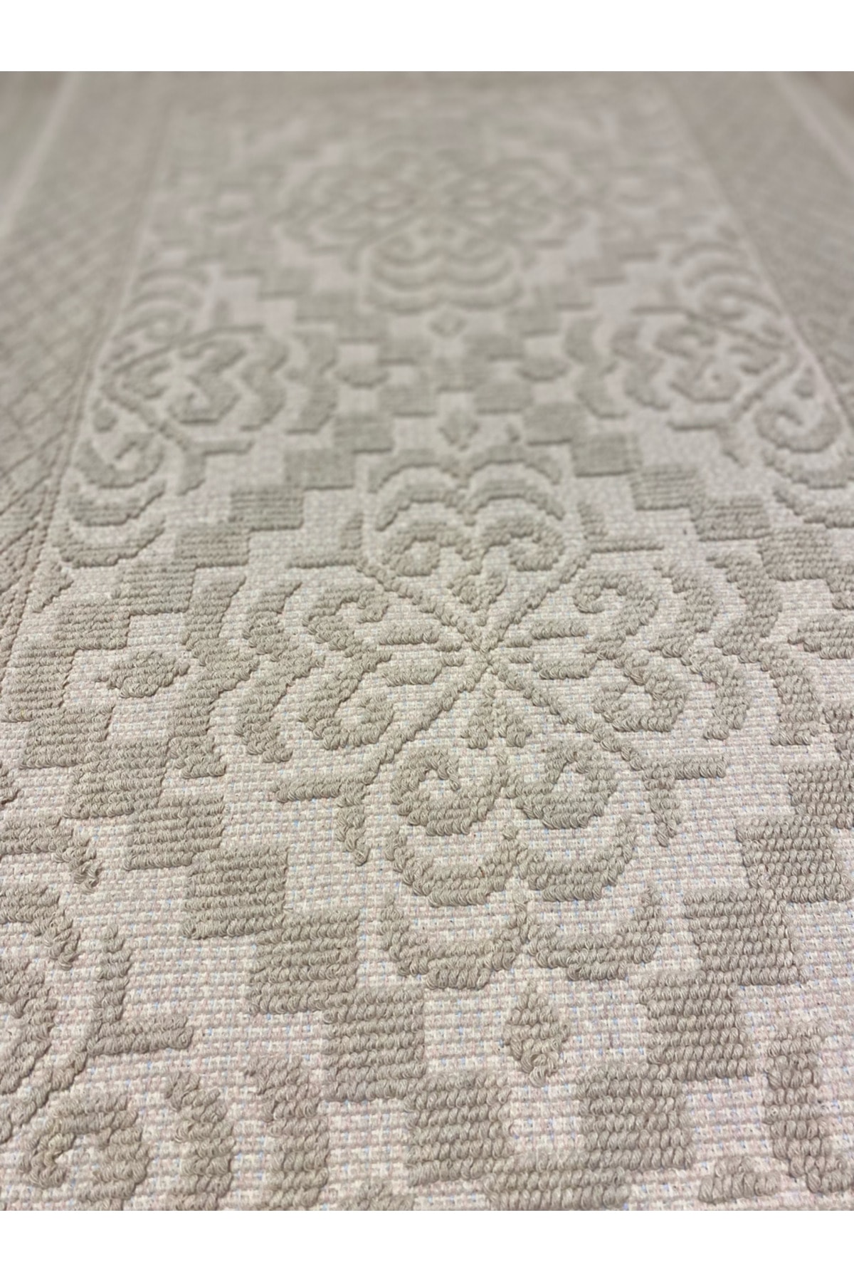 Beykoz Kilim Pamuk Dokuma Süper Su Emici, Banyo&Mutfak Halısı 60x100