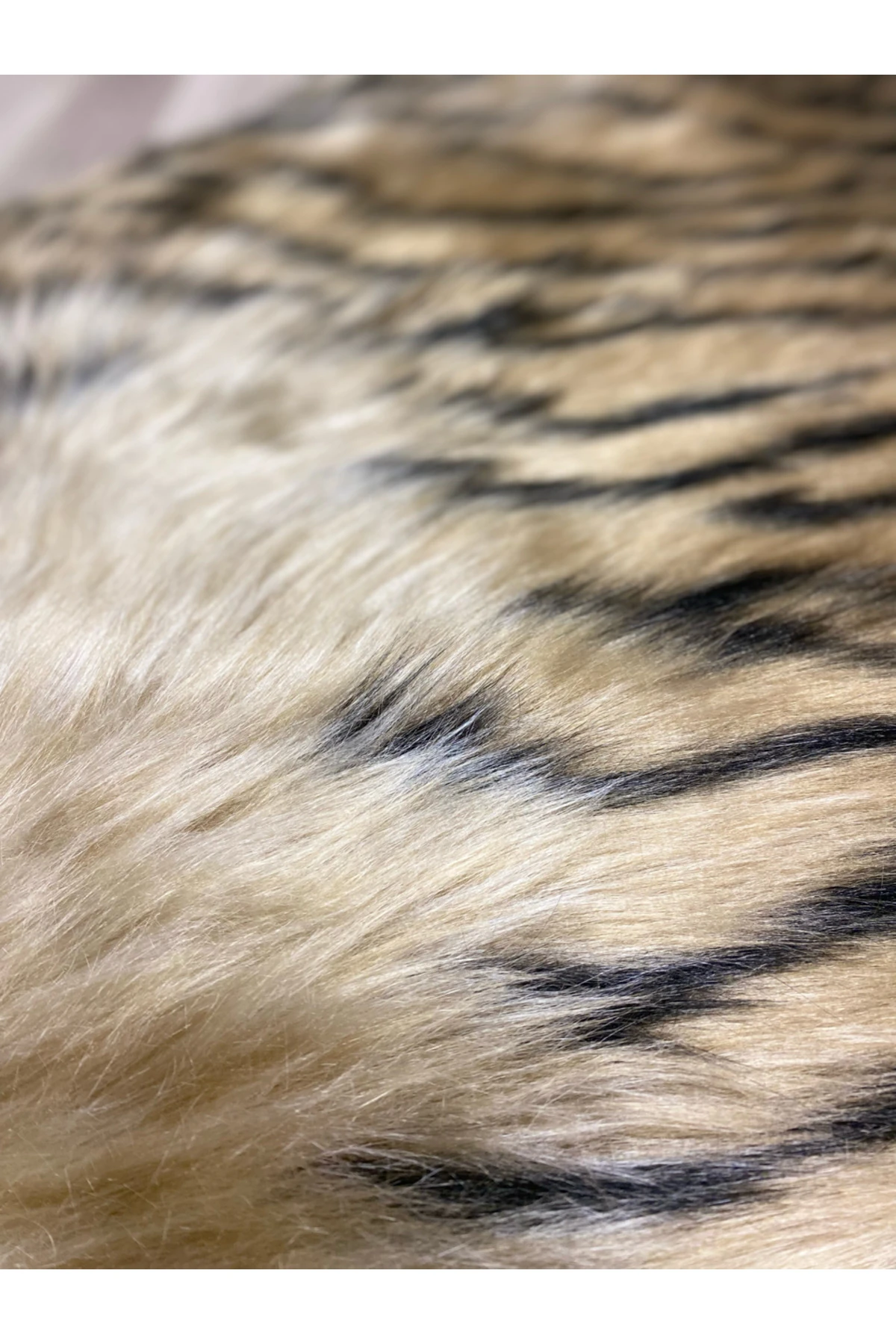 Tiger Süet Taban, Yumuşacık Yıkanabilir Lüks Kaplan Kürk Halı Post 100x150