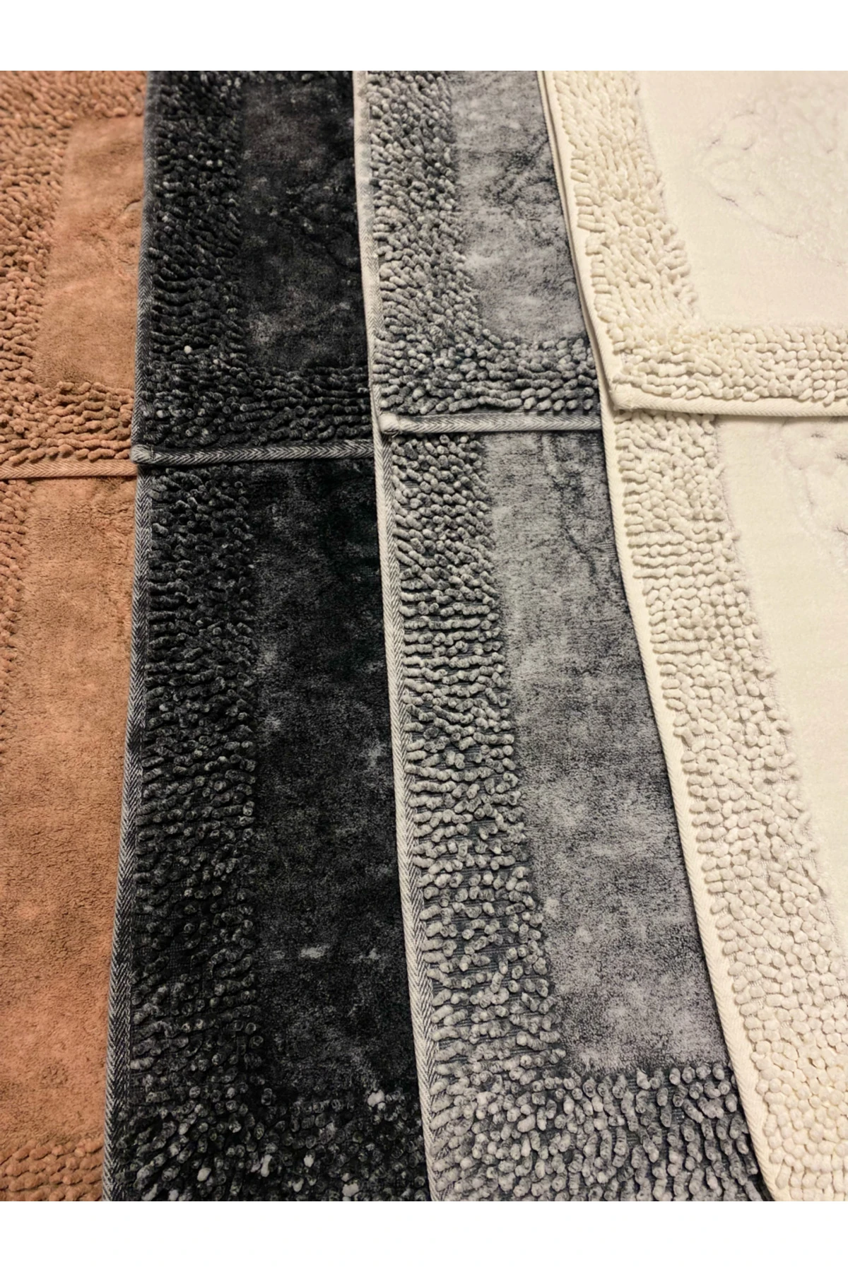 Pamukkent 100% Pamuk Süper Emici 2'li Pamuk Ultra Lüks Banyo Paspası Seti