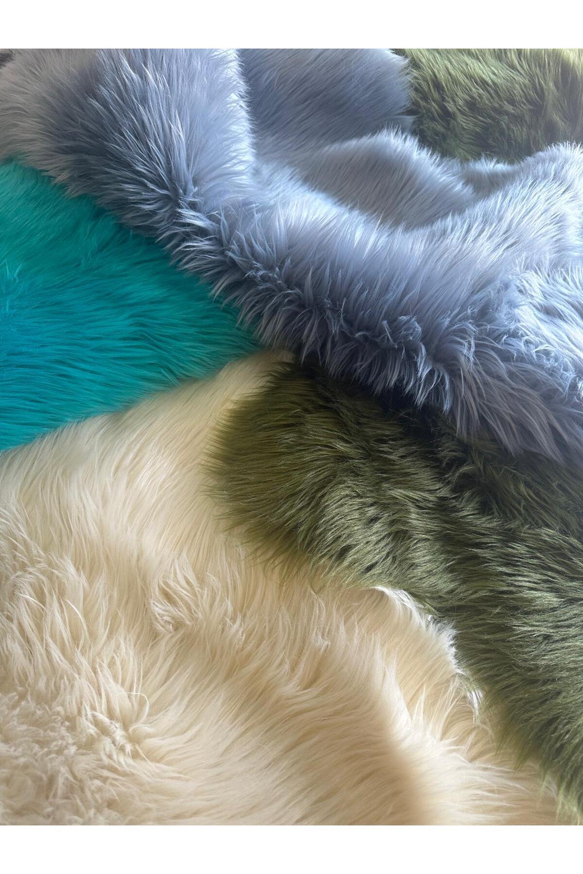 Kuzu Post Üst Kalite Yıkanabilir Yumuşak Dokulu Peluş Halı