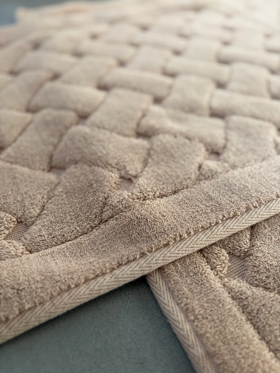 Kapadokya Yumuşacık, Süper Emici 2'li 100% Pamuk Ultra Lüks Banyo Paspası Seti