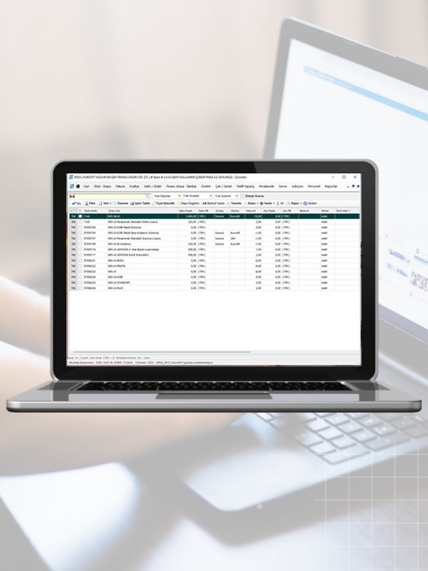 Kursoft v6 Ticari Ön Muhasebe Programı
