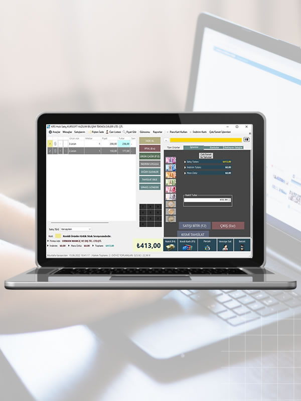 Kursoft v6 Perakende Plus Satış Programı