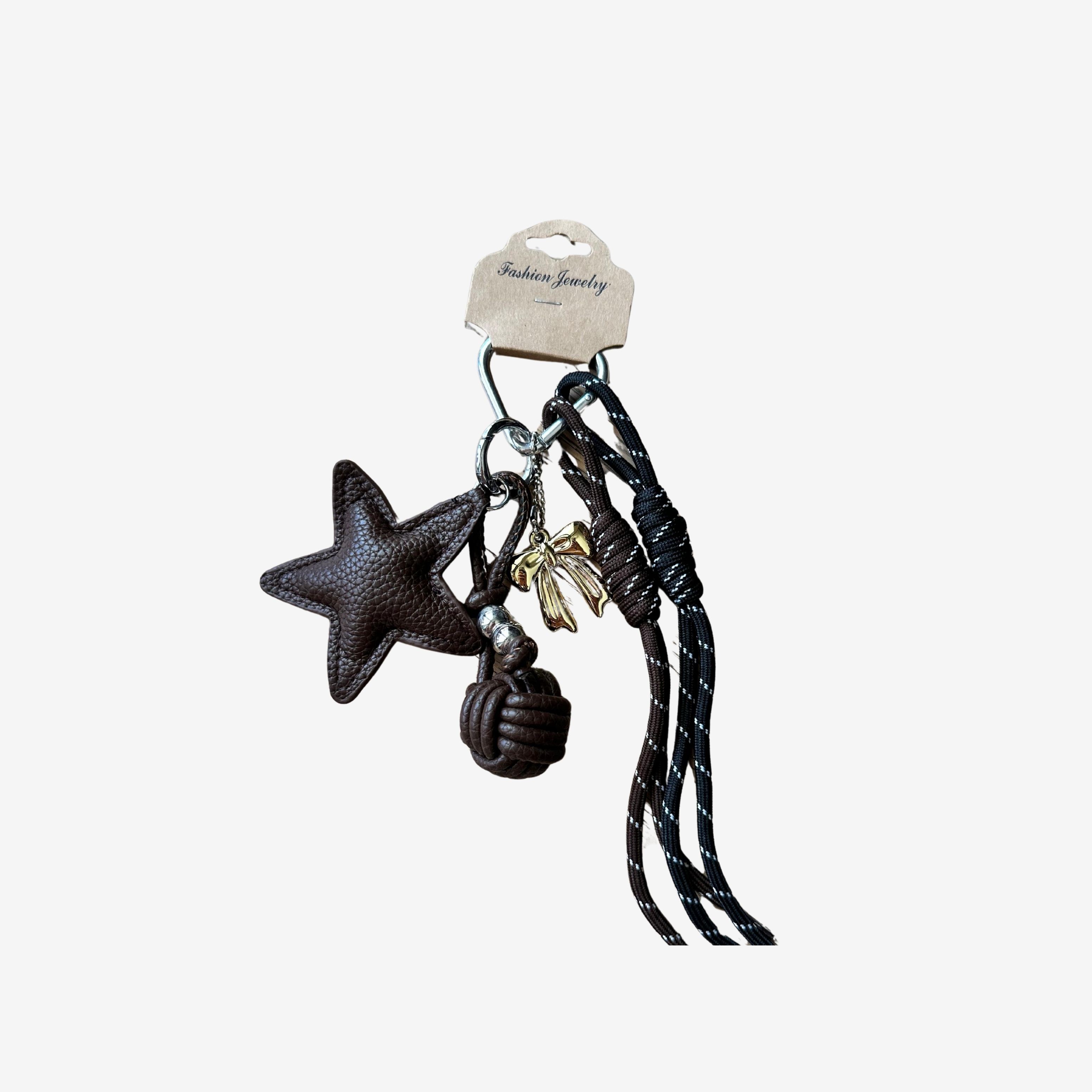 Star Figürlü Çanta Charmı