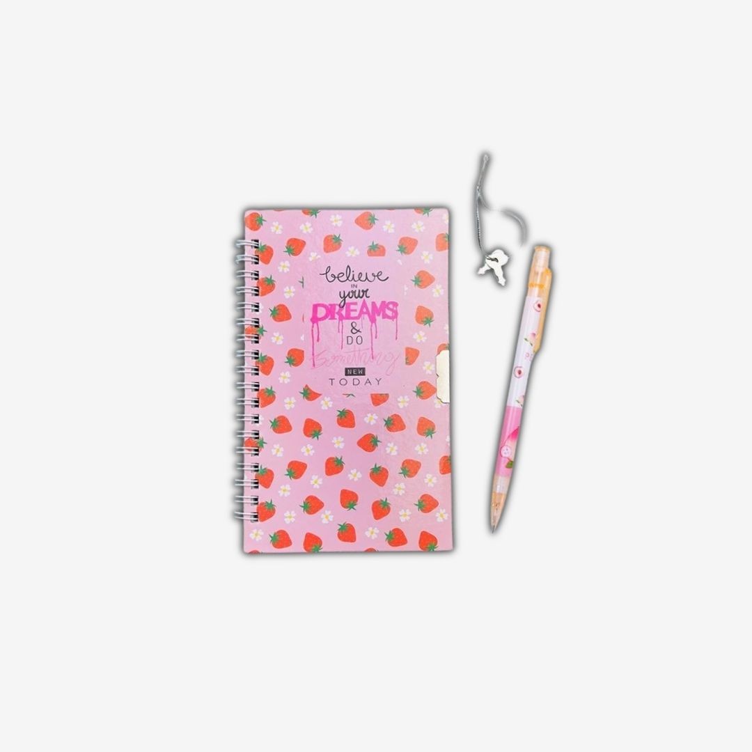 Mottolu Kilitli Defter