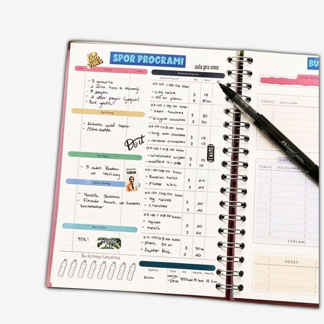 My Planner Tasarımlı Konuşan Ajanda