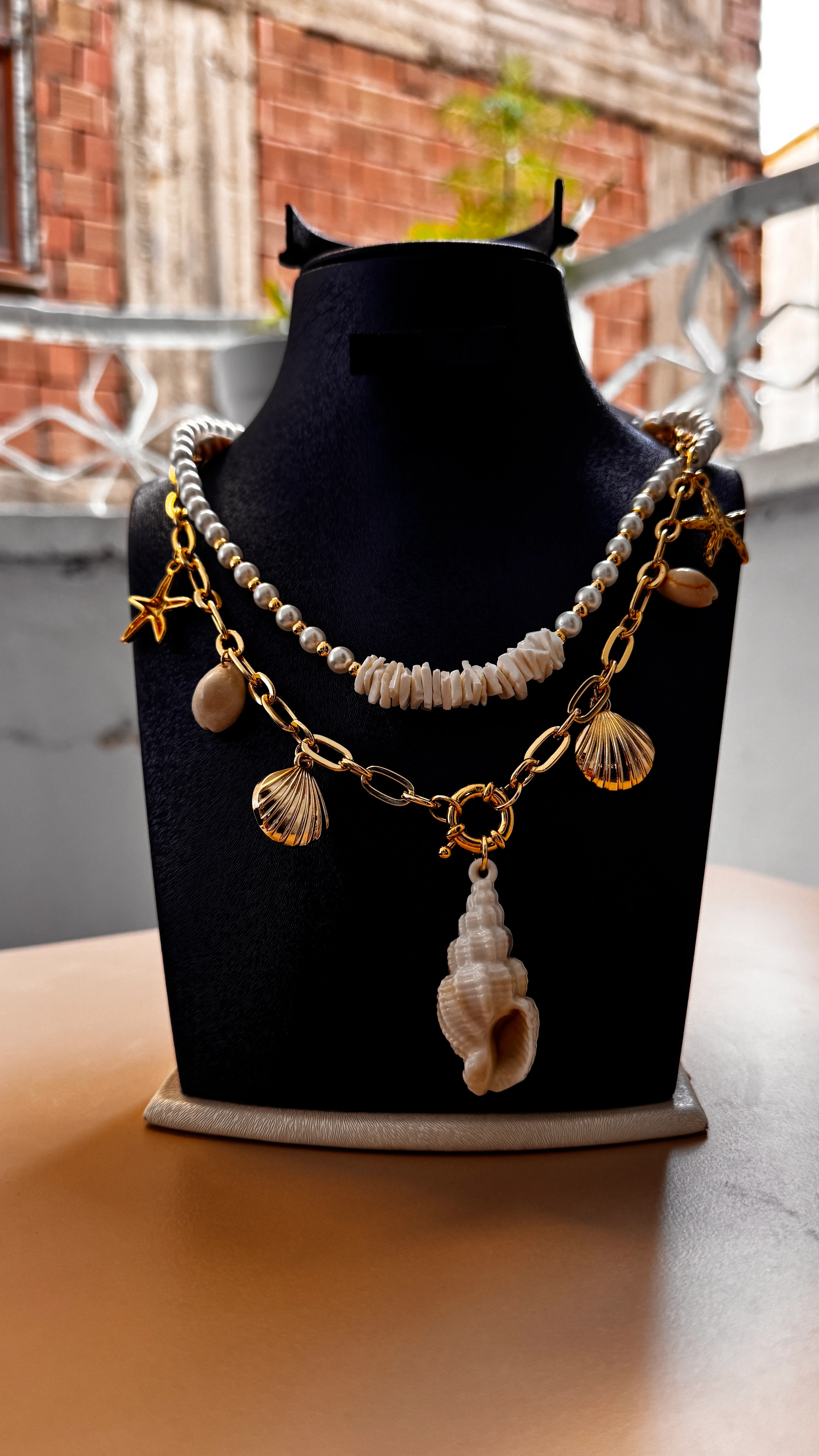 Deniz Kabuğu Plaj Kolye