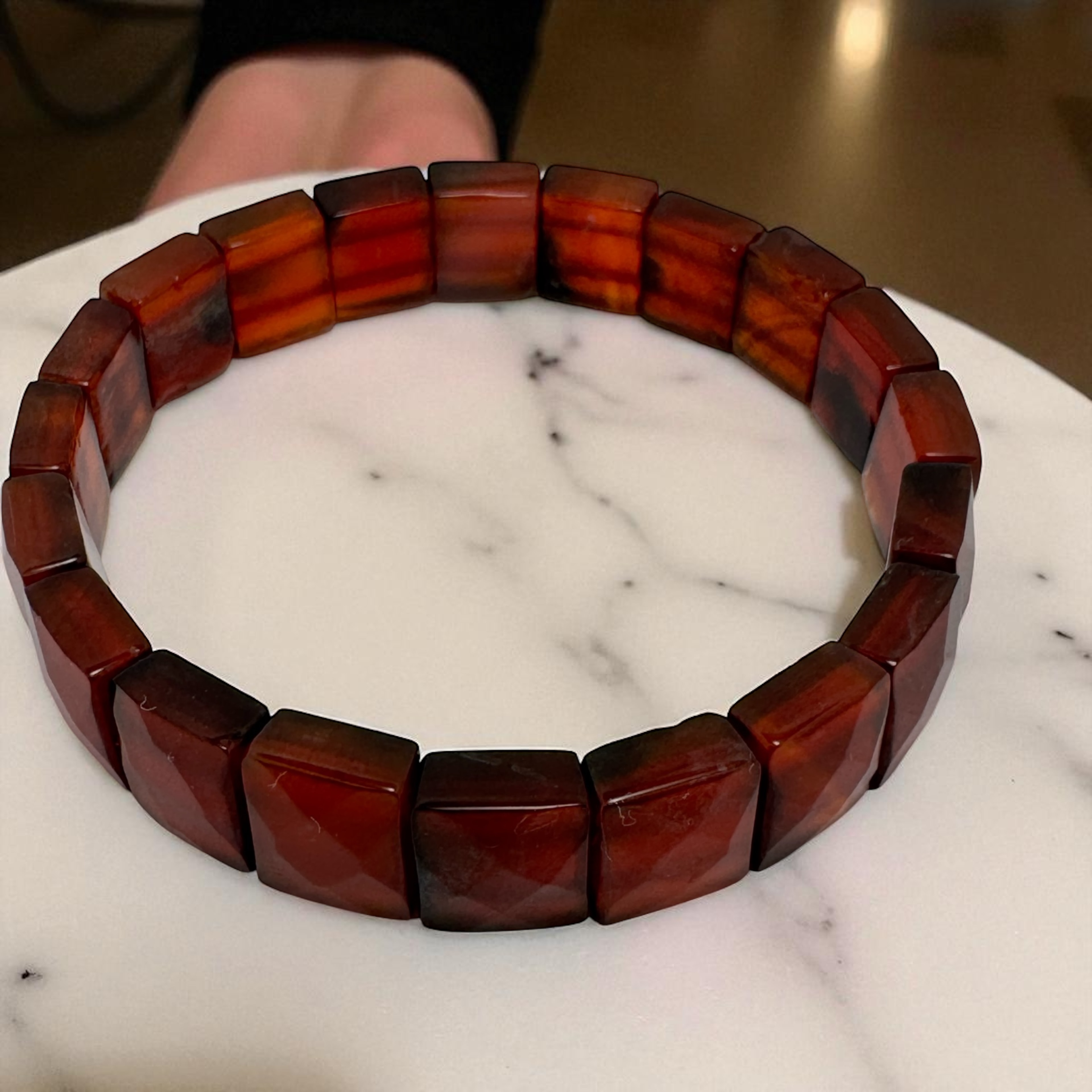 DoğalTaş Rolex Bileklik Akik %100 Garantili