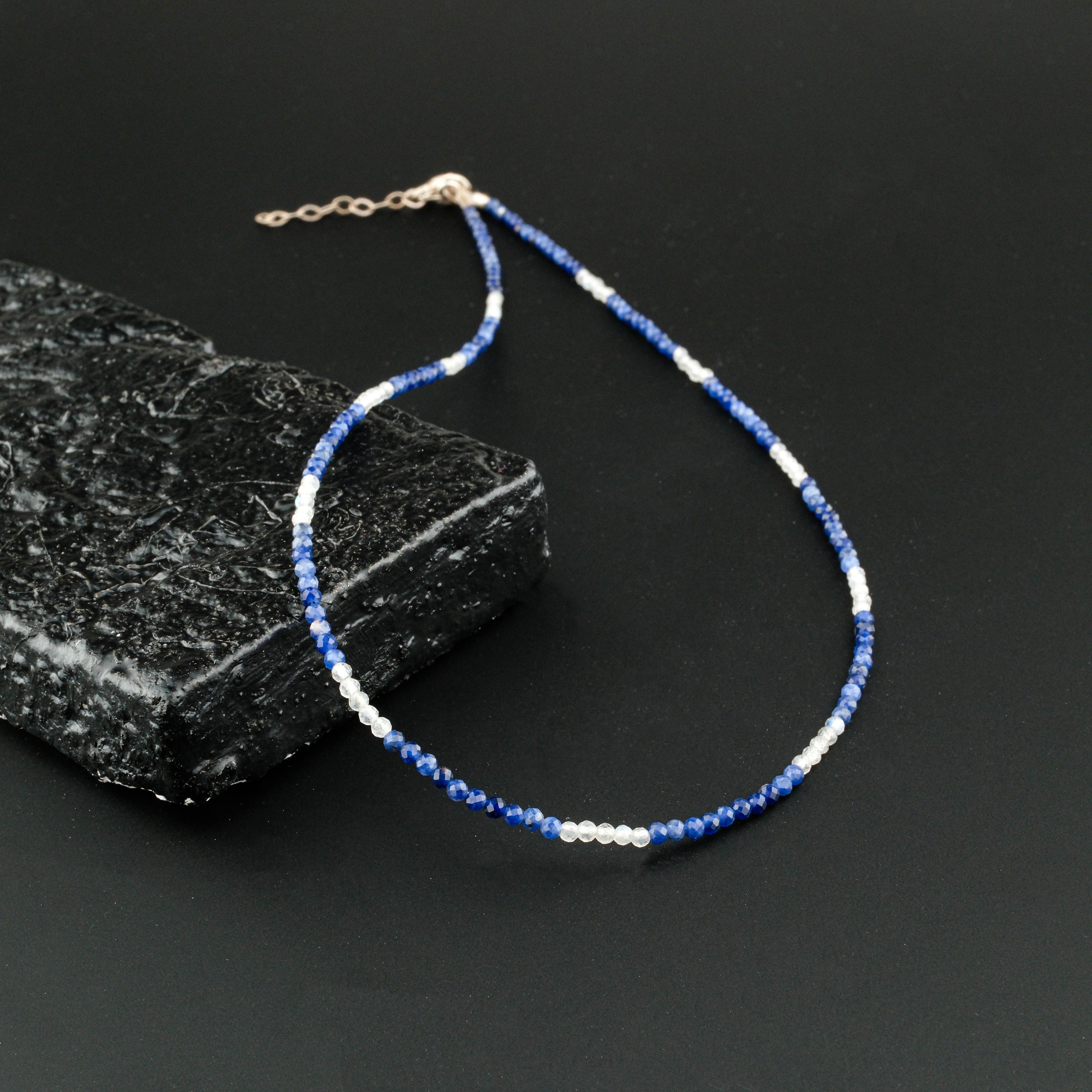 Sodalit-Labradorit 2 mm Kolye %100 Garantili DoğalTaş 