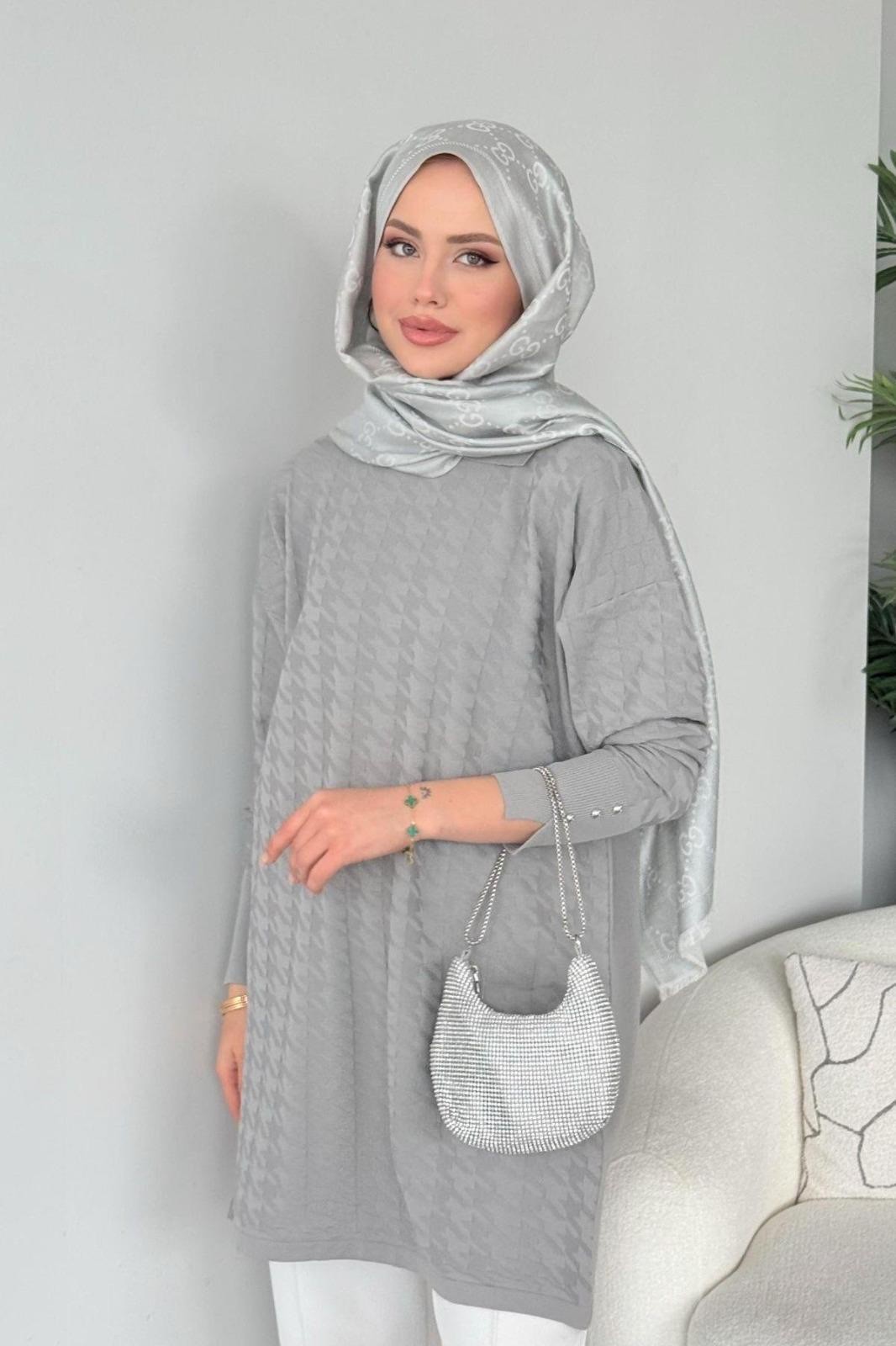 İkra Tunik Gri 