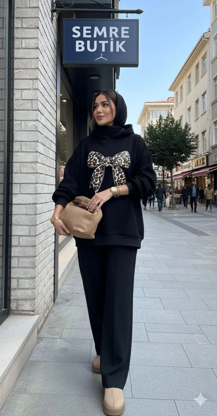 Kurdele Takım Siyah 