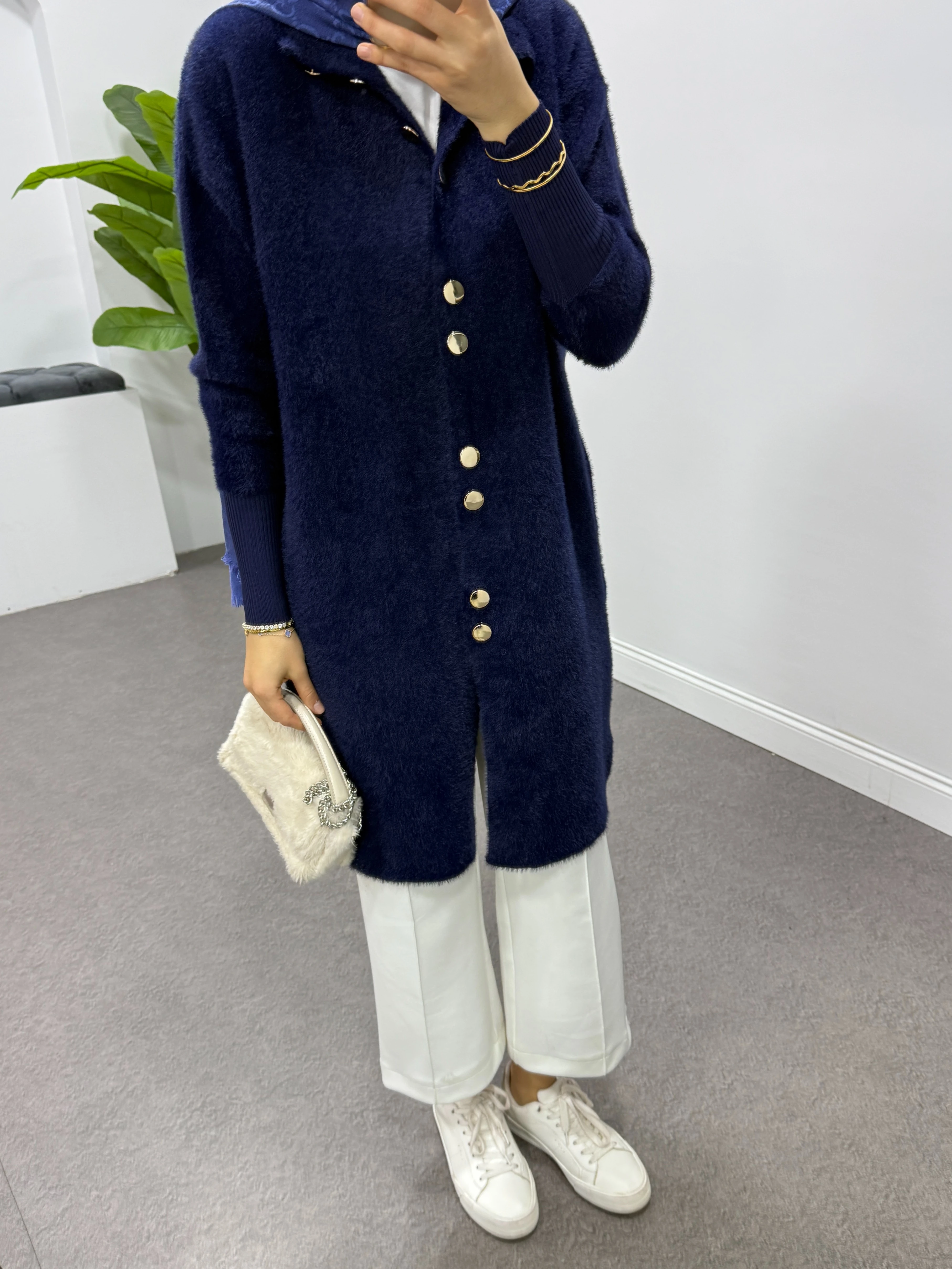 Nuray Ceket Lacivert