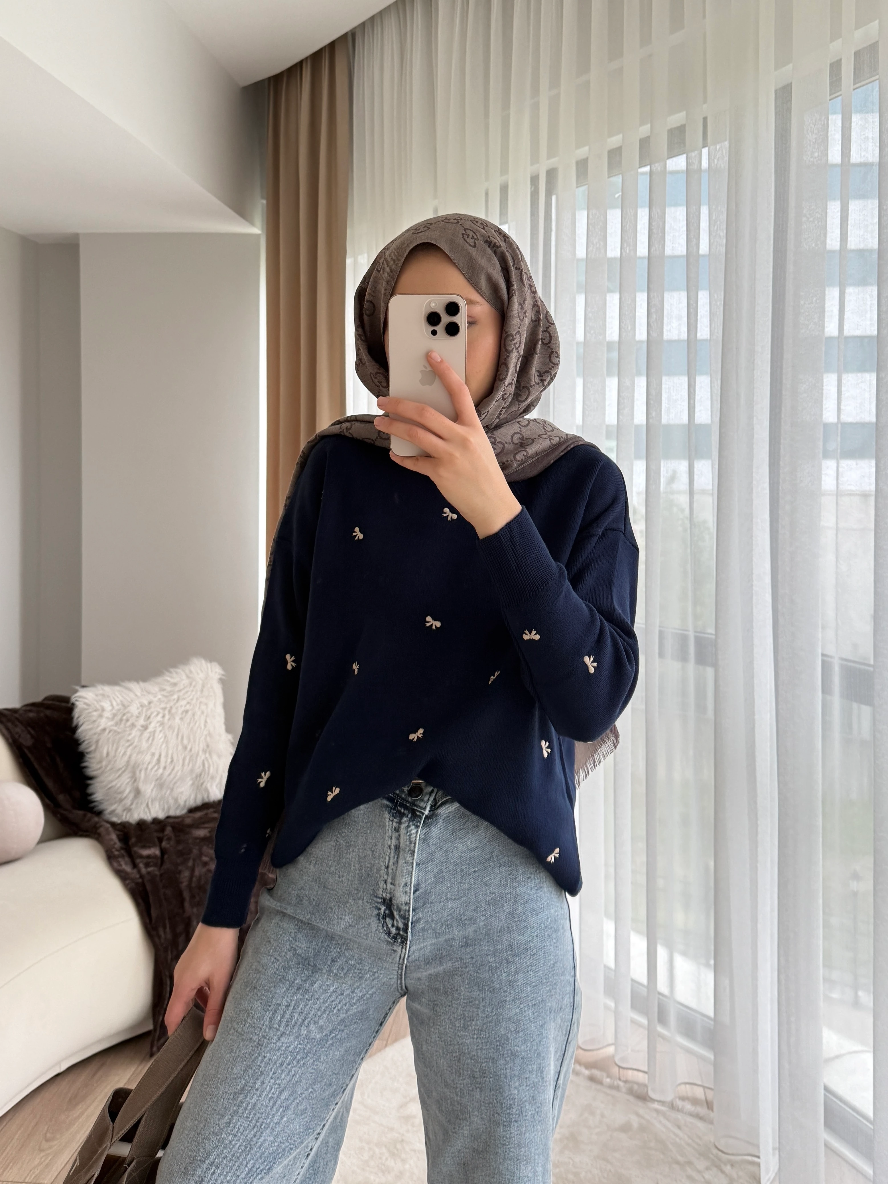 Eylem Tunik Lacivert 