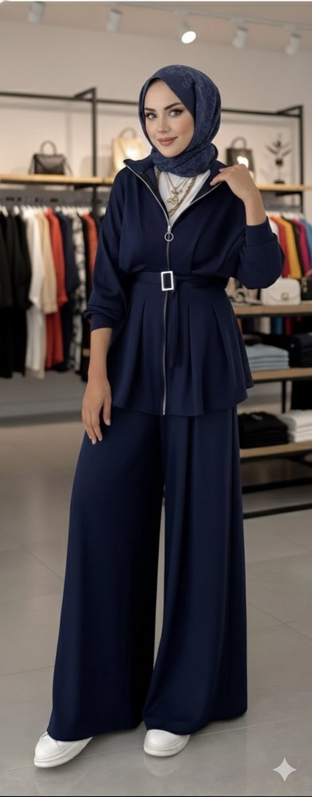 Asya Takım Lacivert 