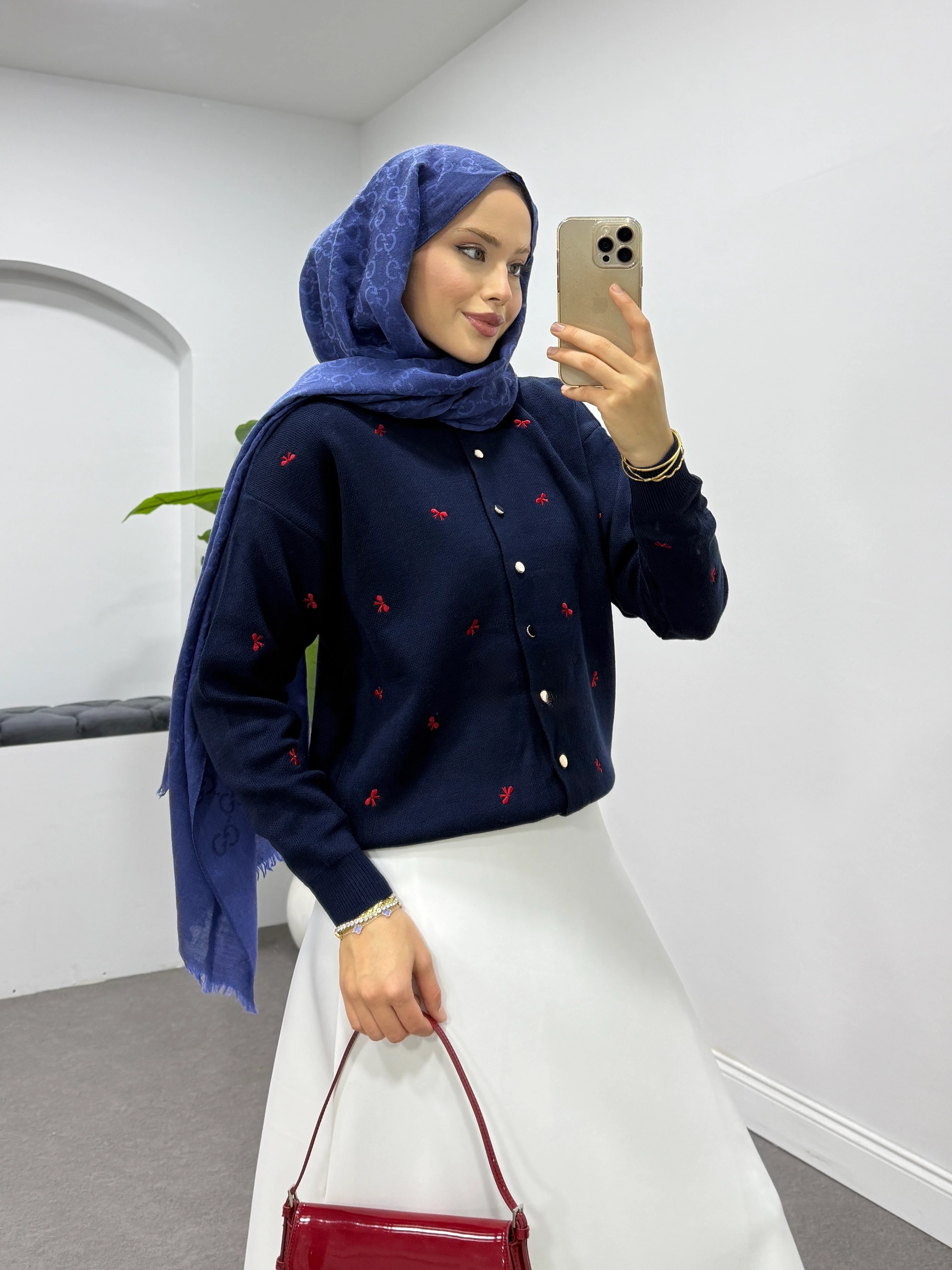 Canan Hırka Lacivert 