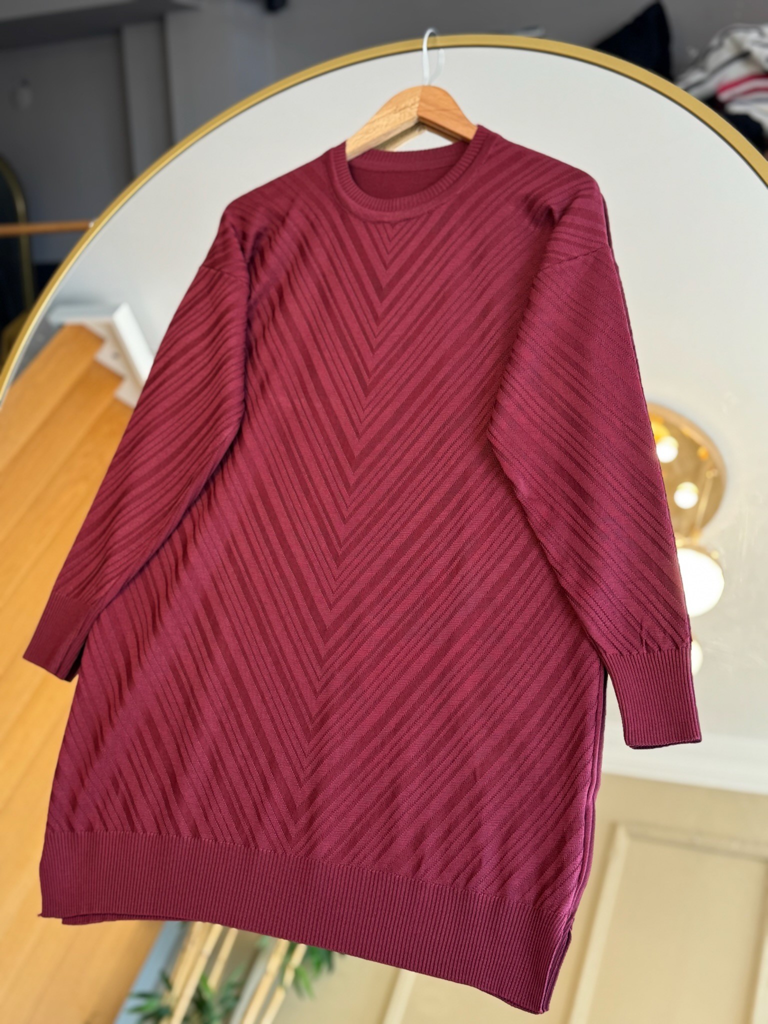 Sude Tunik Bordo 