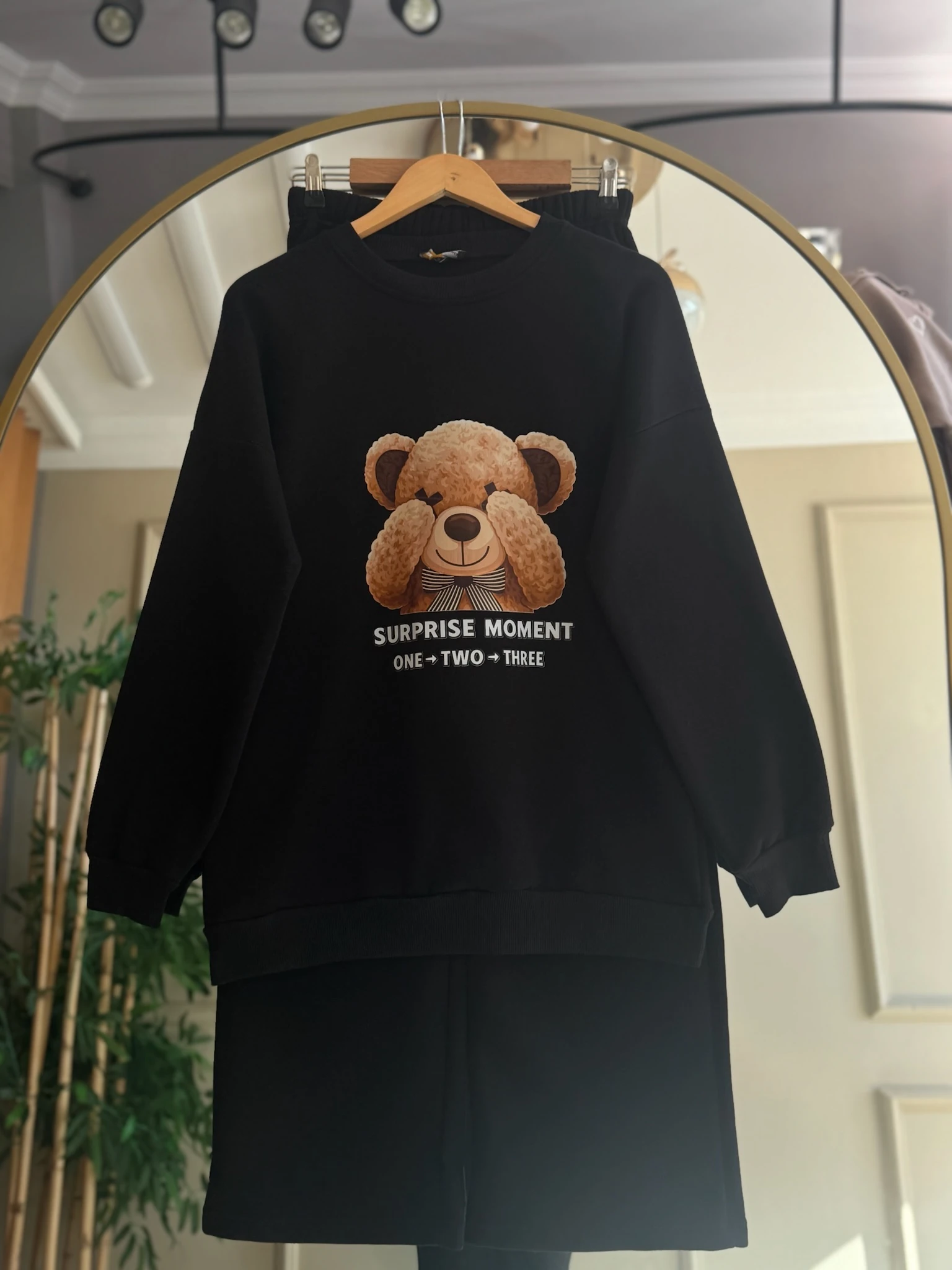 Ayıcık Takım Siyah