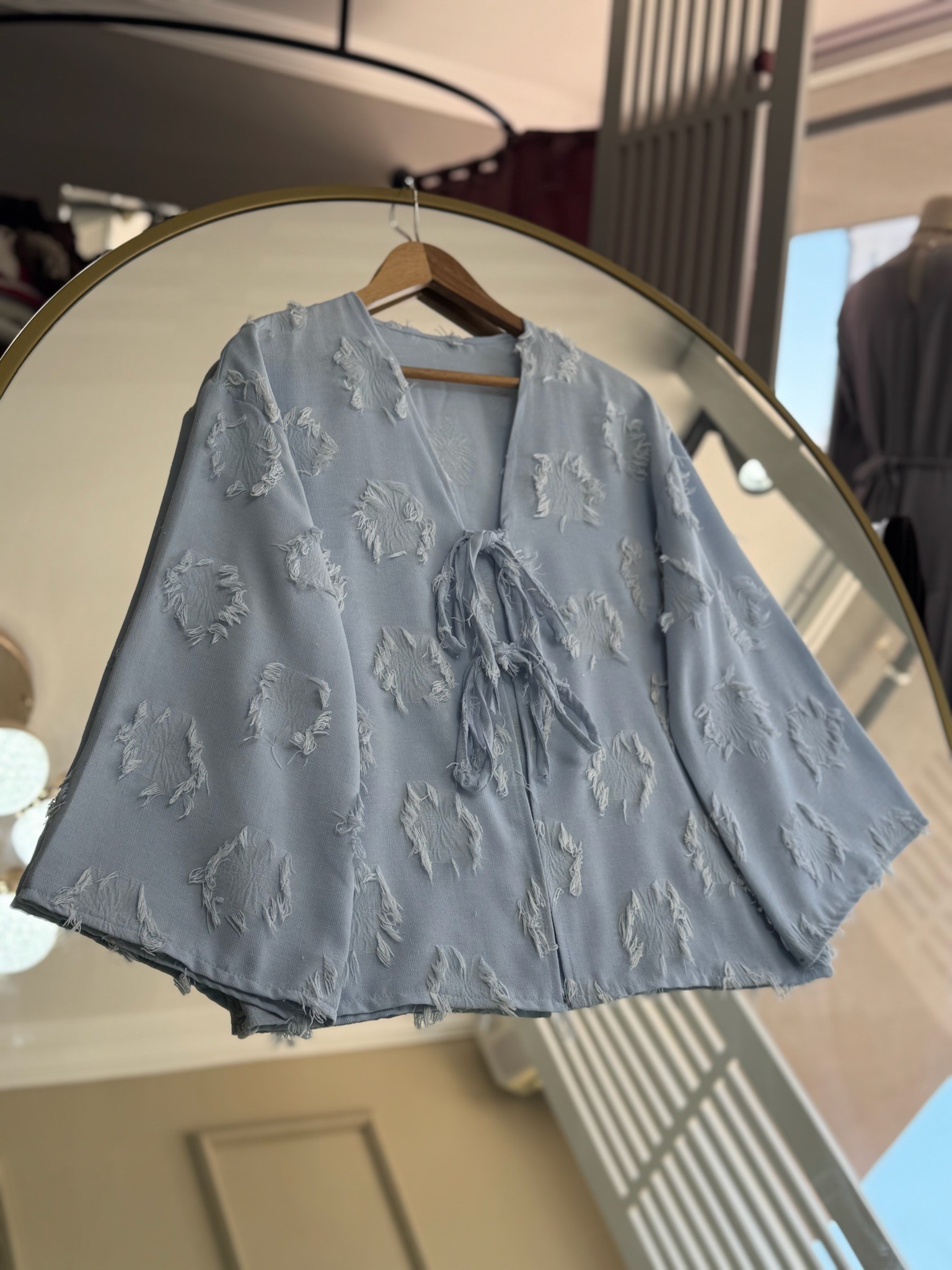 Çilek Kimono Mavi