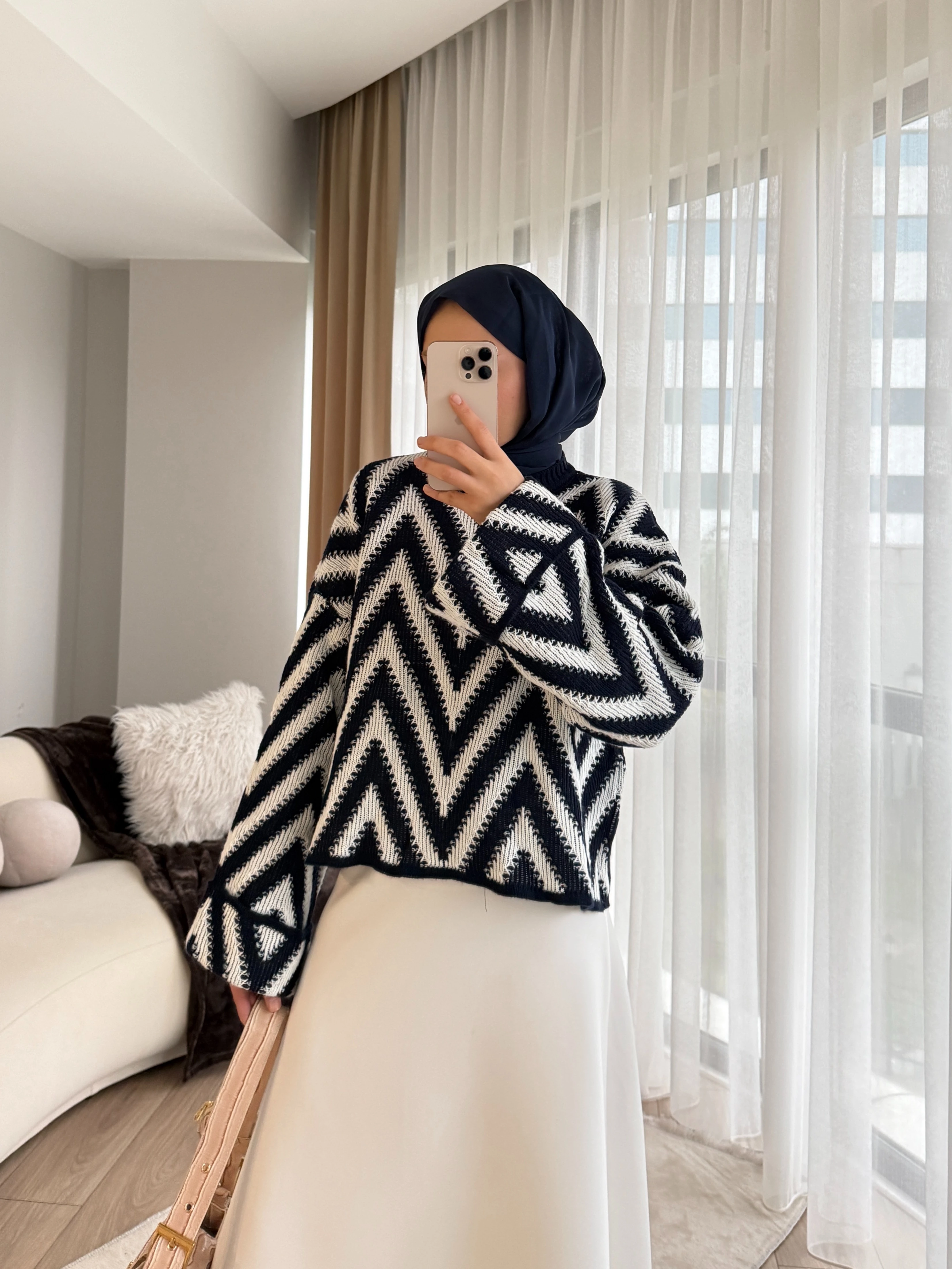 Zambak Kazak Lacivert 