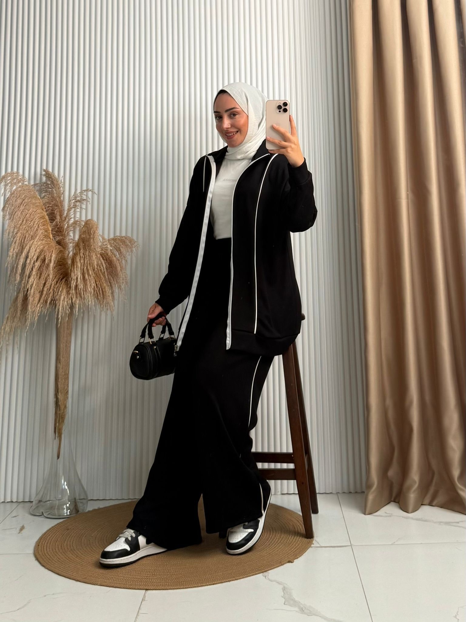 Hande Takım Siyah 