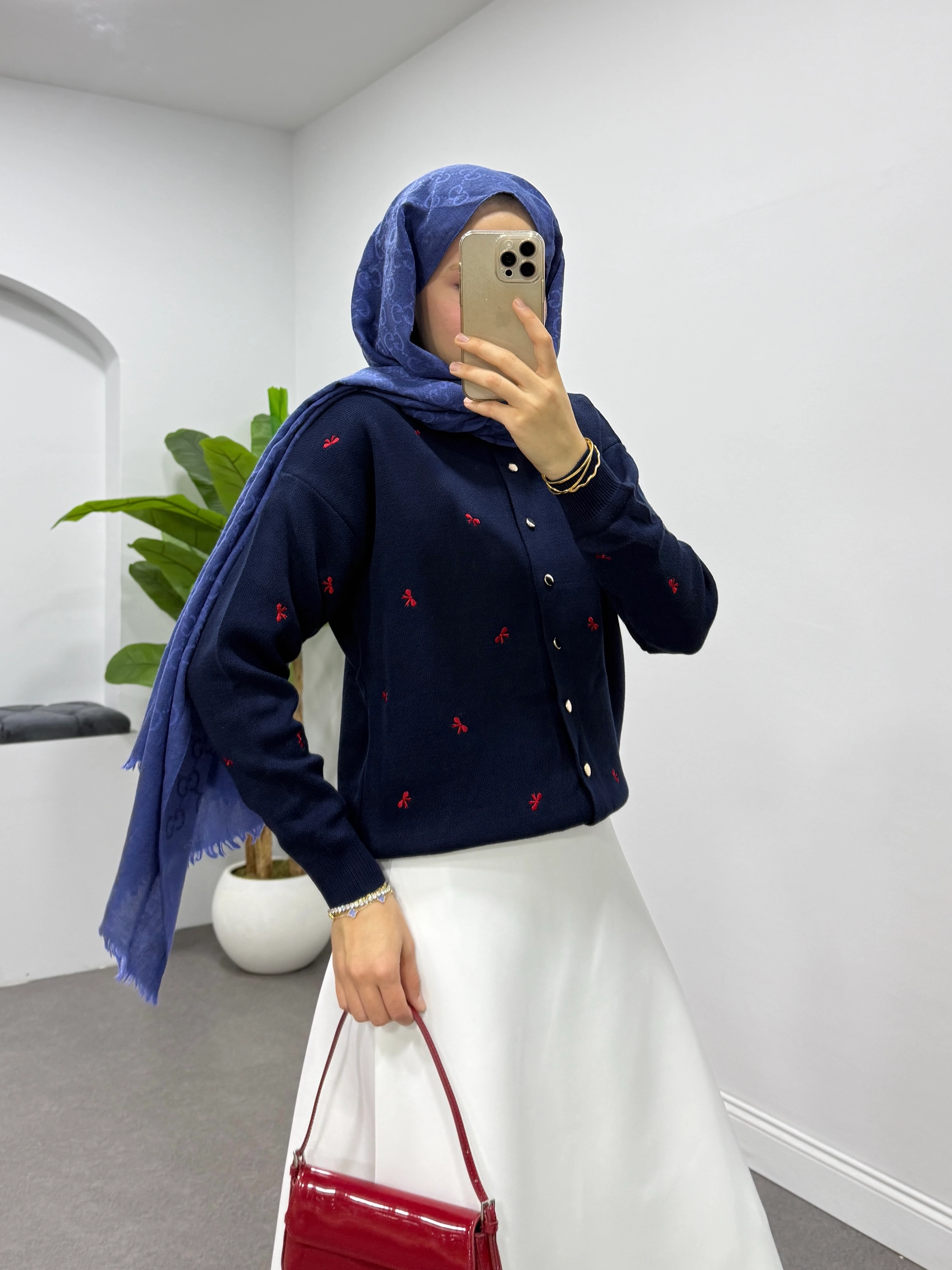 Canan Hırka Lacivert 