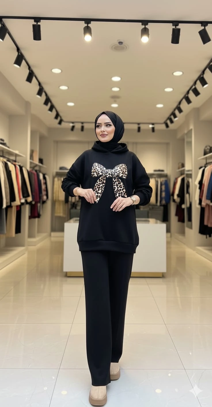 Kurdele Takım Siyah 