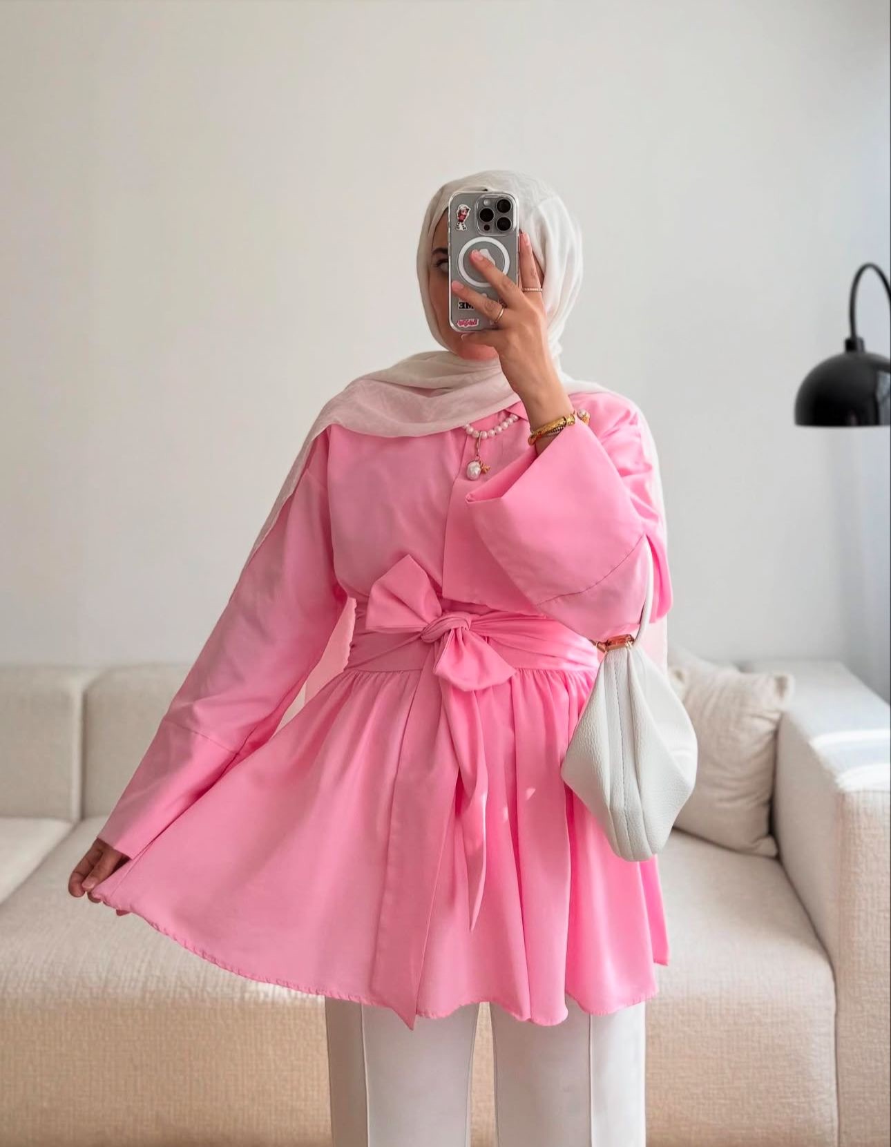 Nur Gömlek Pembe