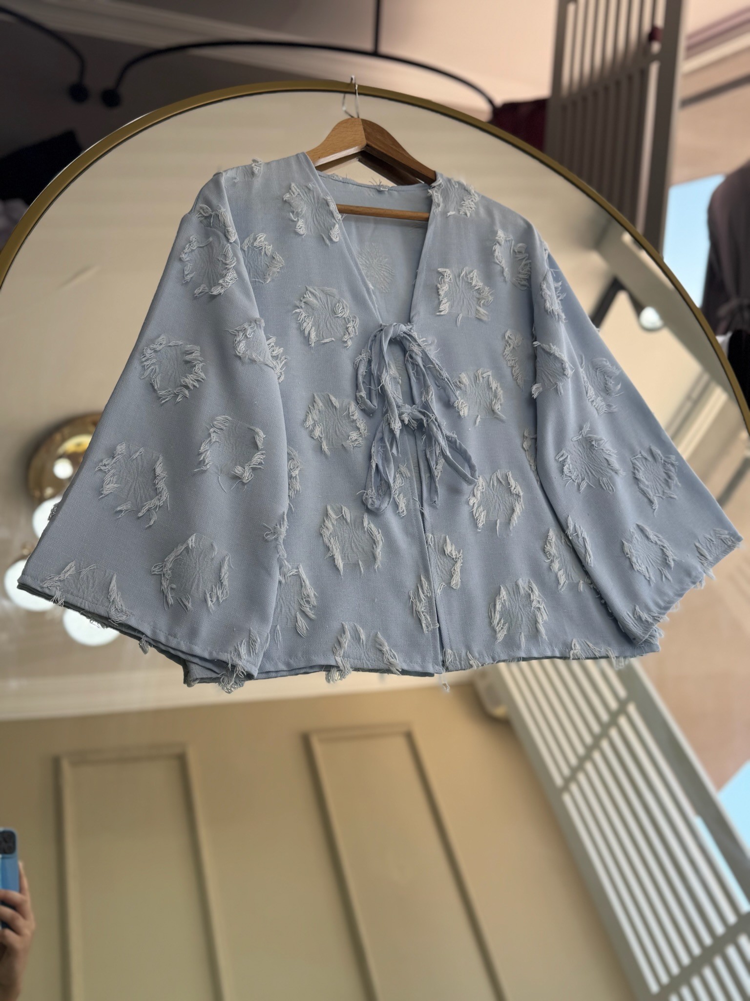 Çilek Kimono Mavi