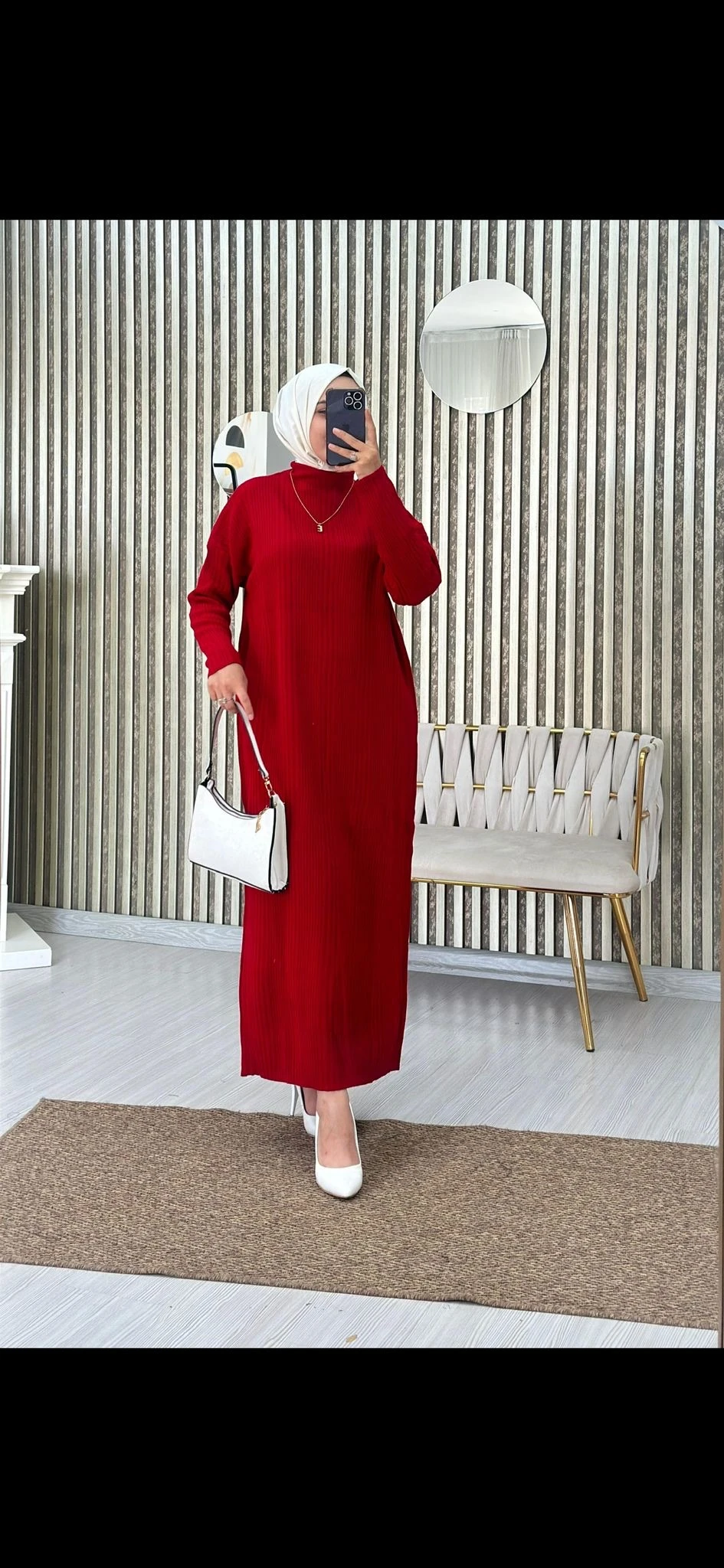 Esra Elbise Kırmızı 