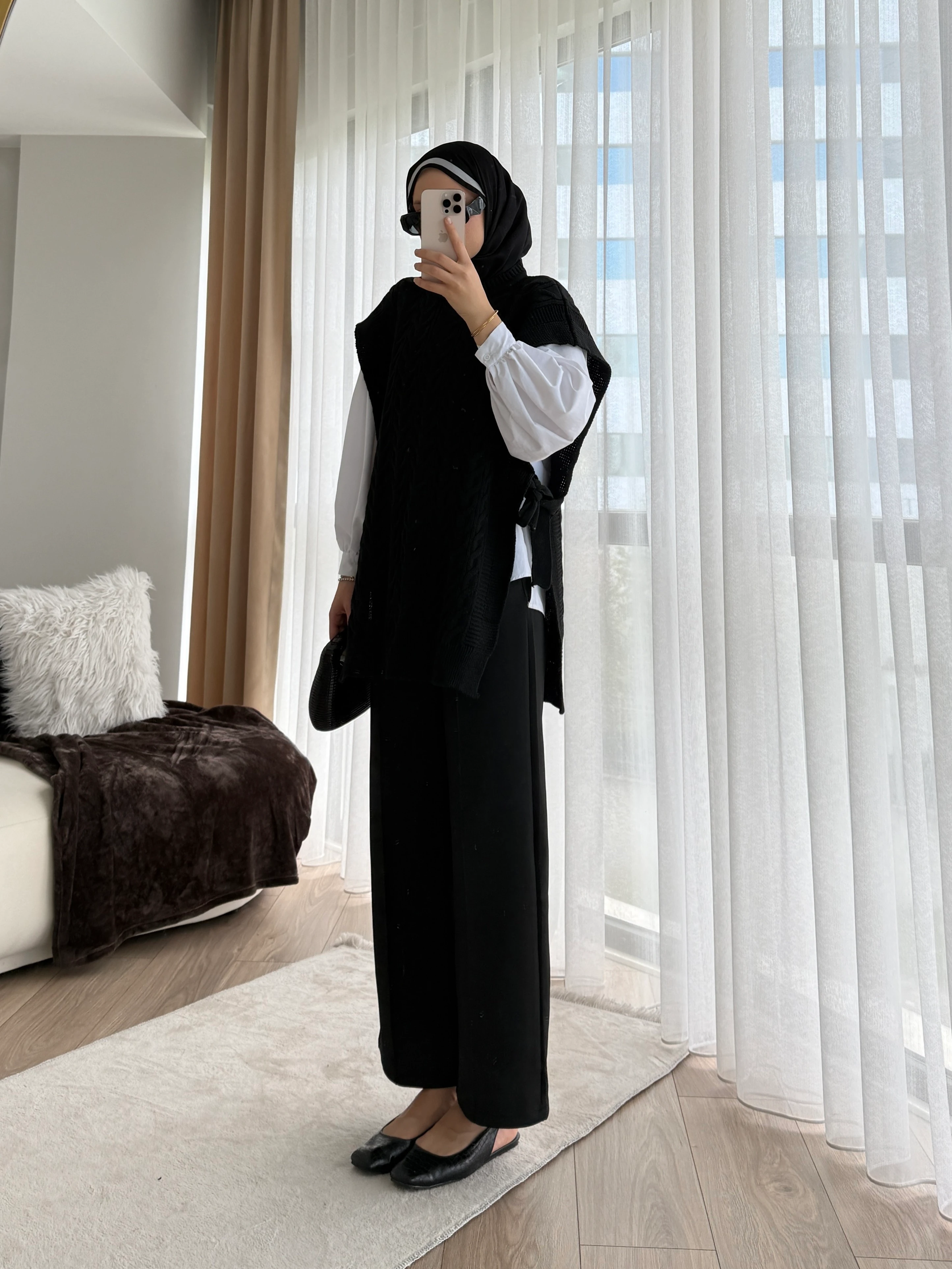 Özge Süveter Siyah 