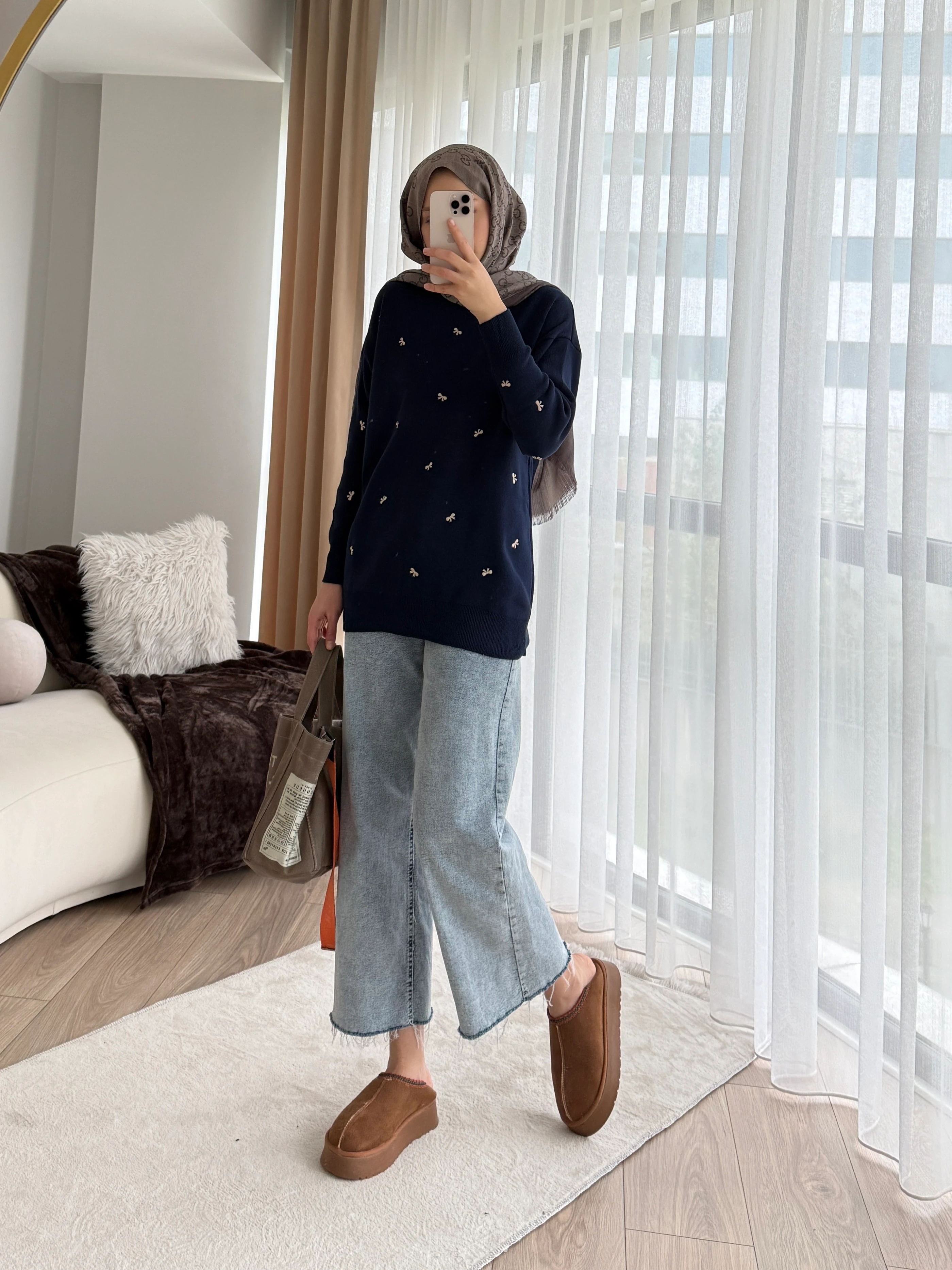 Eylem Tunik Lacivert 