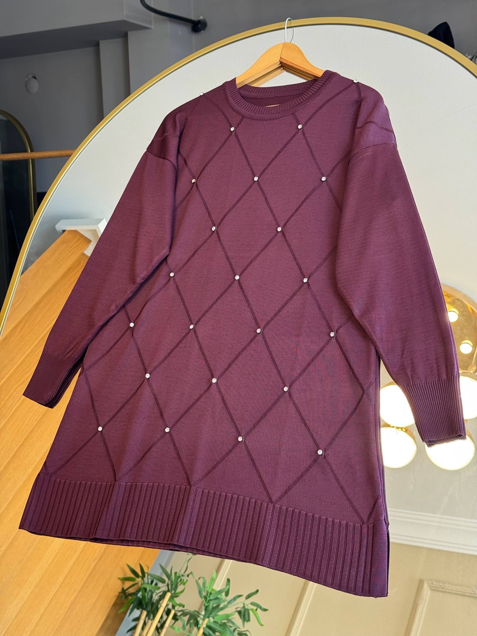 Hira Tunik Bordo 