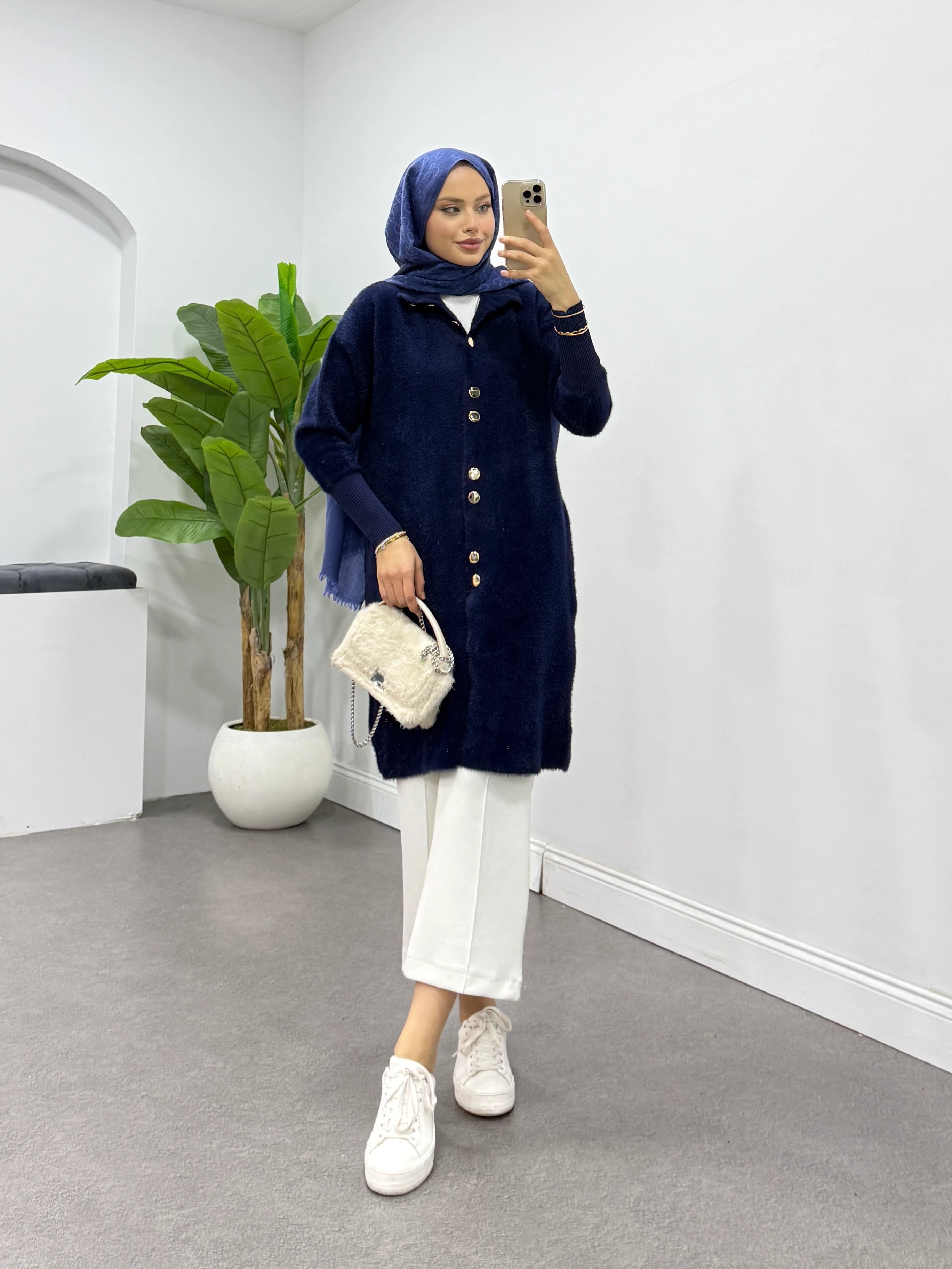 Nuray Ceket Lacivert