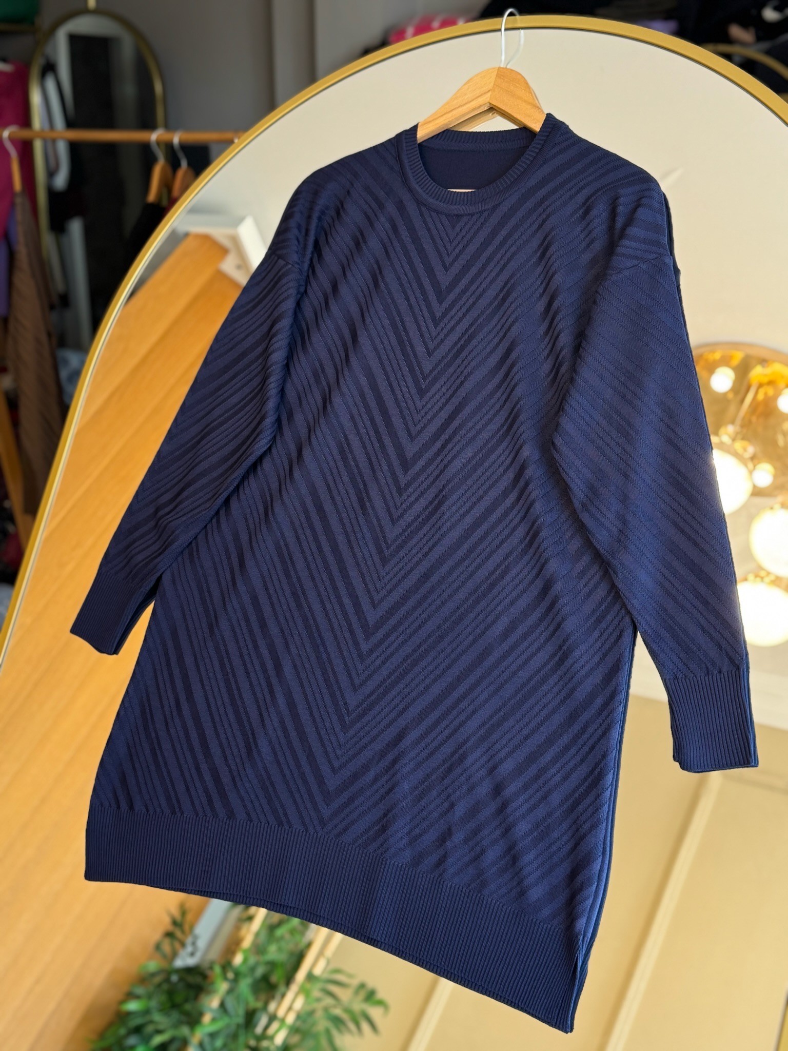 Sude Tunik Lacivert 