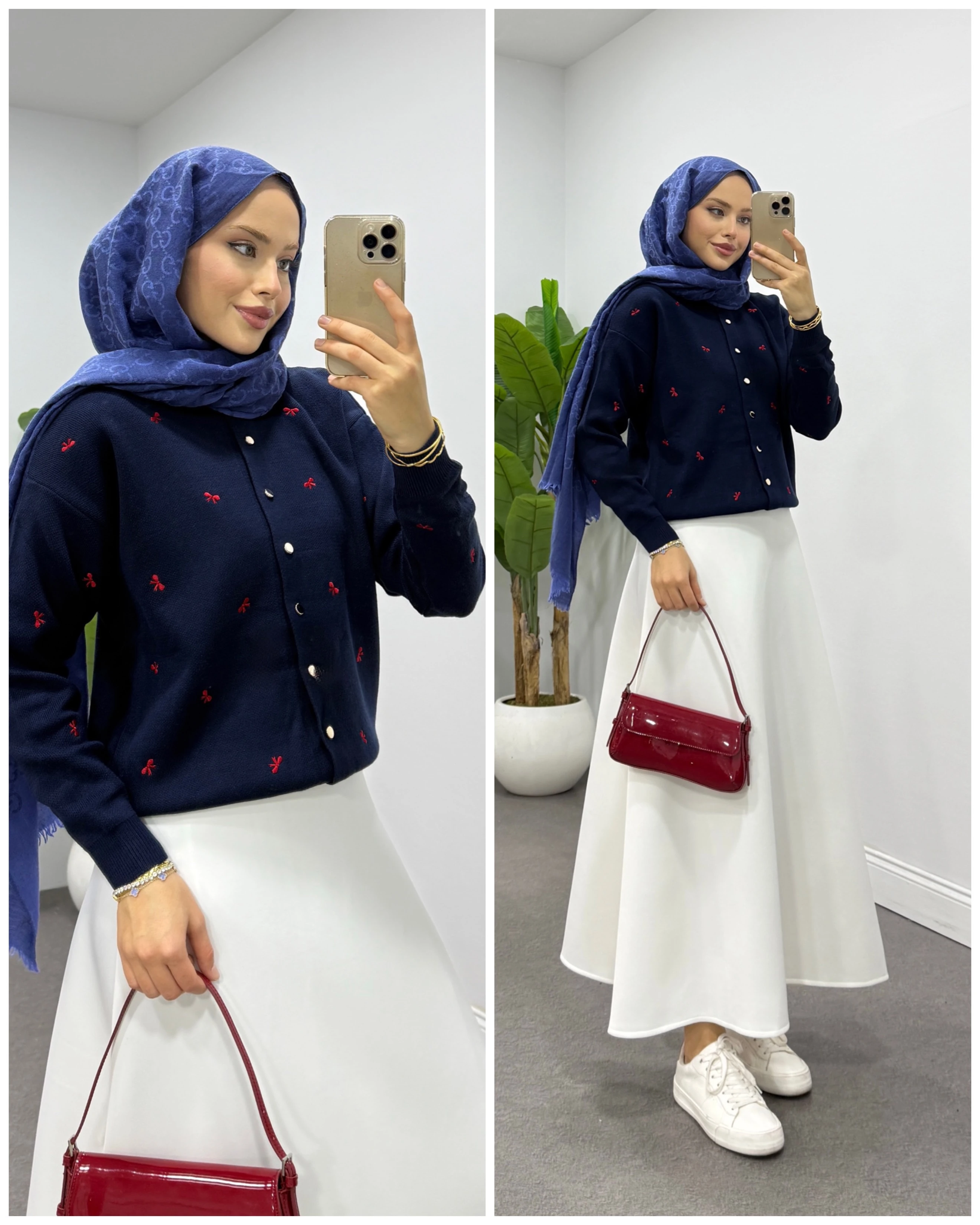 Canan Hırka Lacivert 