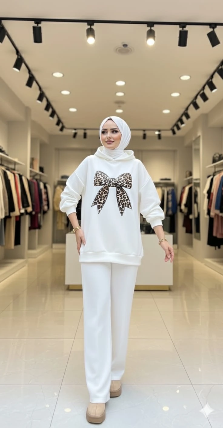 Kurdele Takım Beyaz 