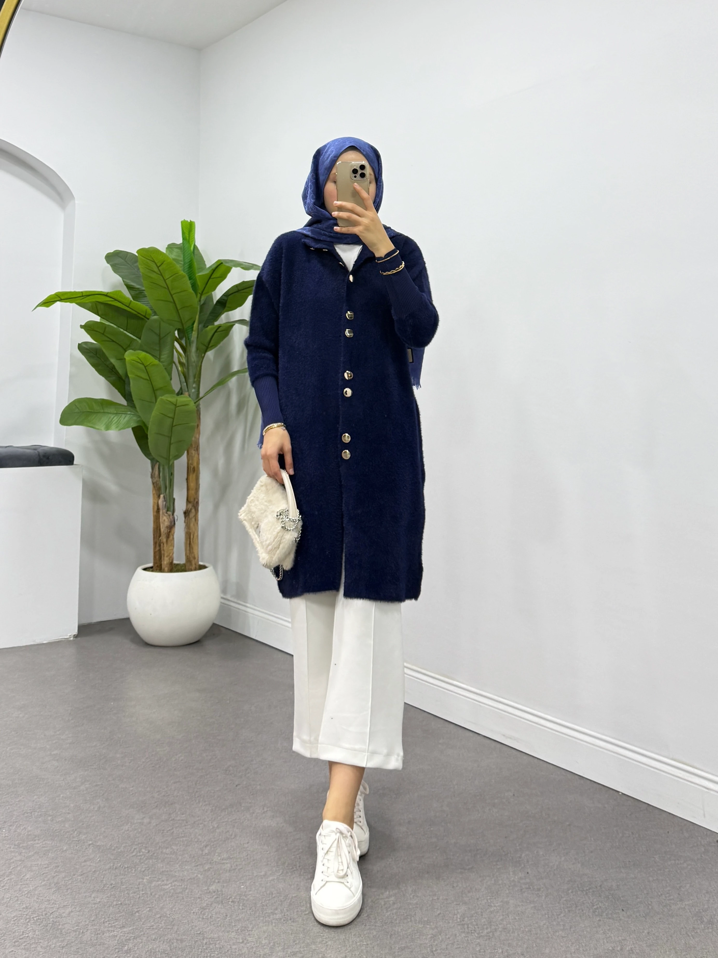 Nuray Ceket Lacivert