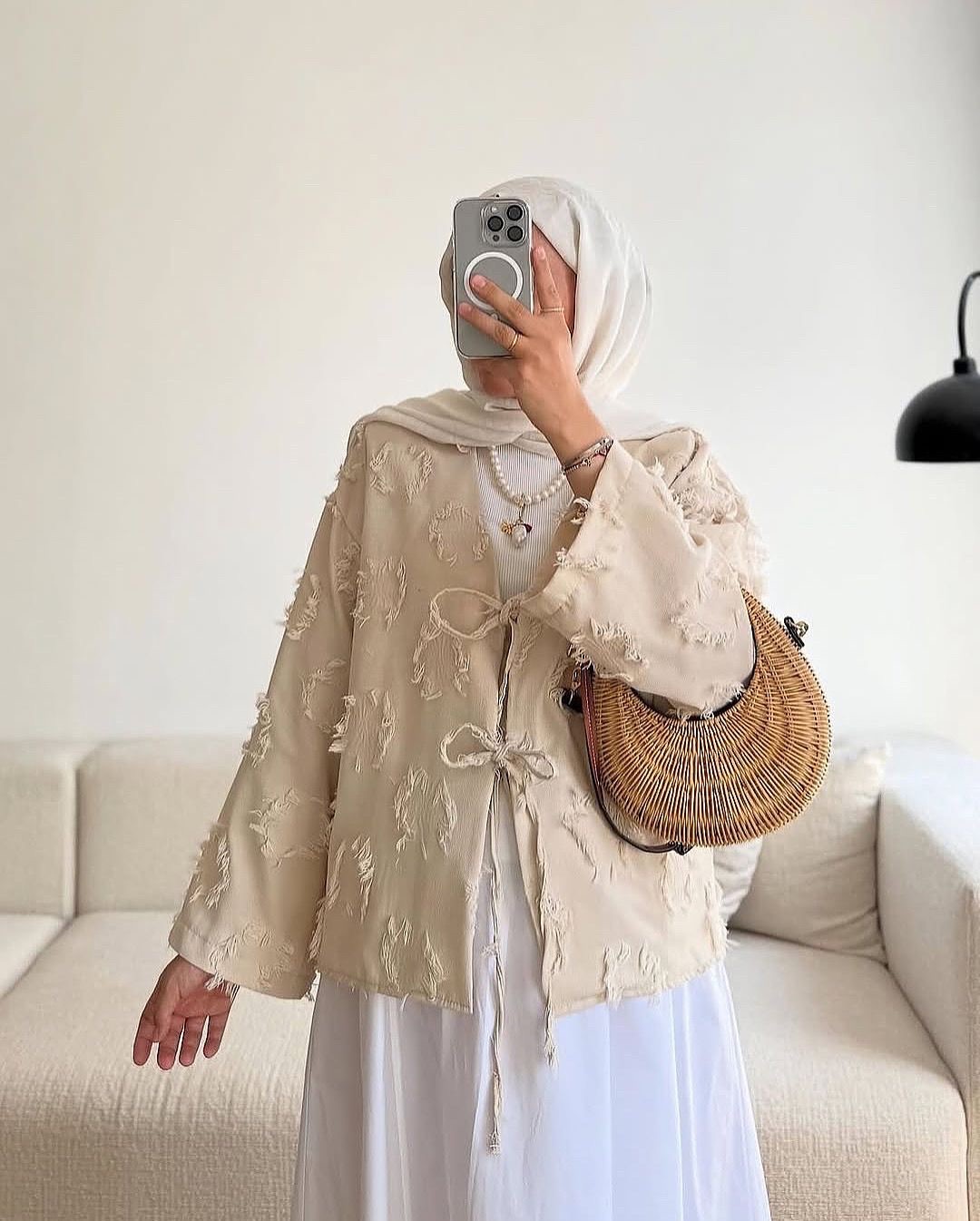 Çilek Kimono Krem