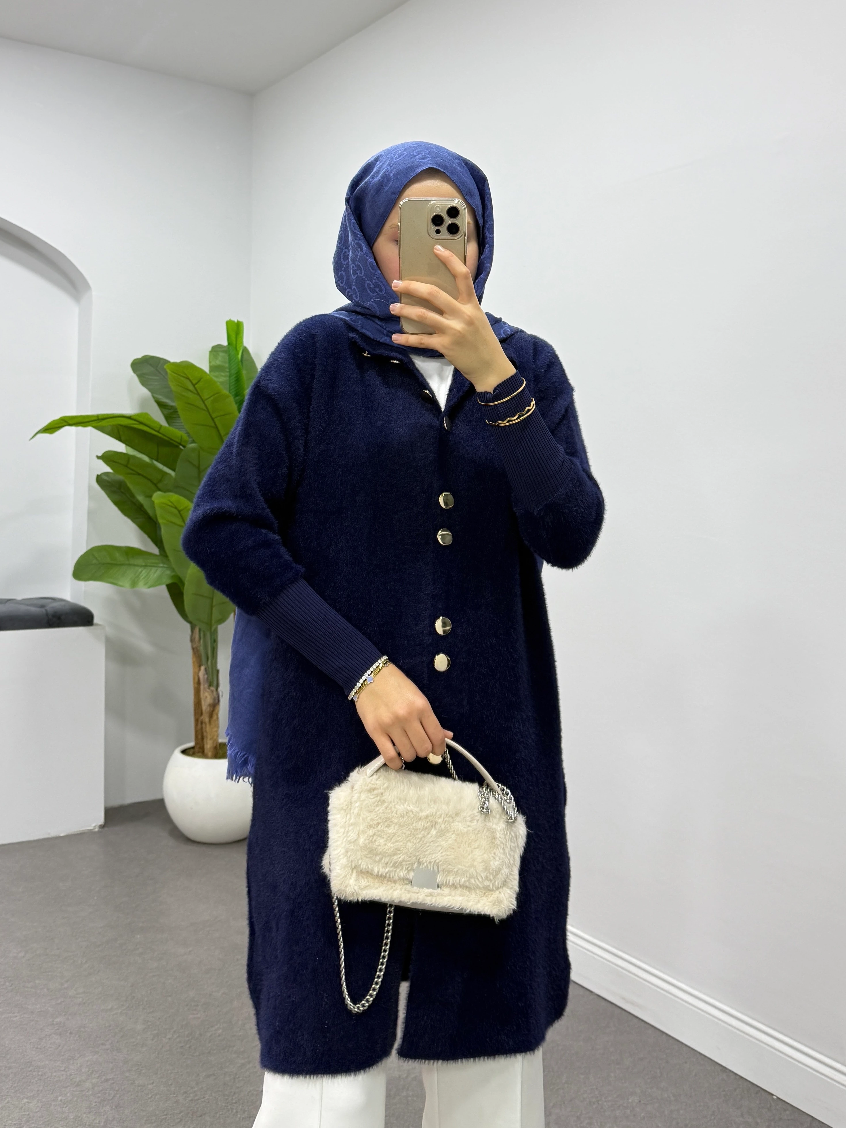 Nuray Ceket Lacivert