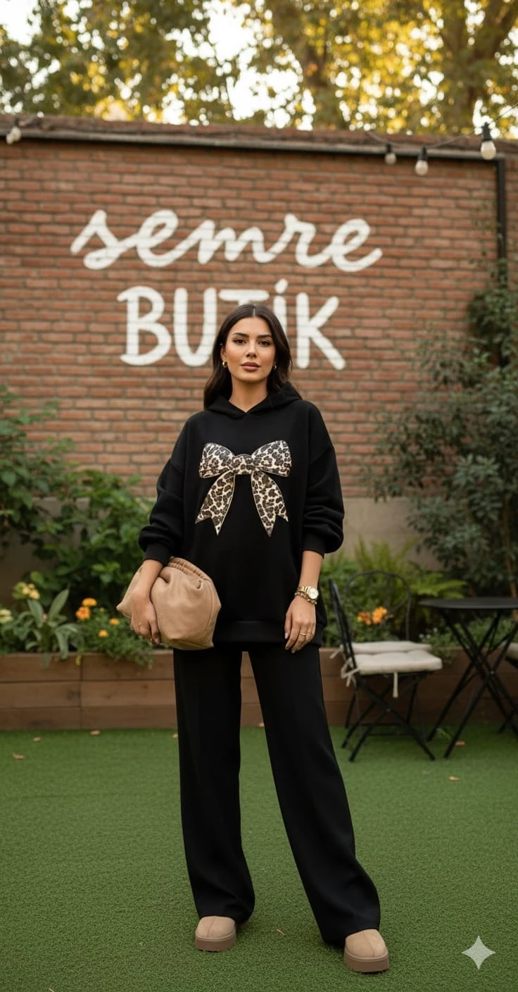 Kurdele Takım Siyah 