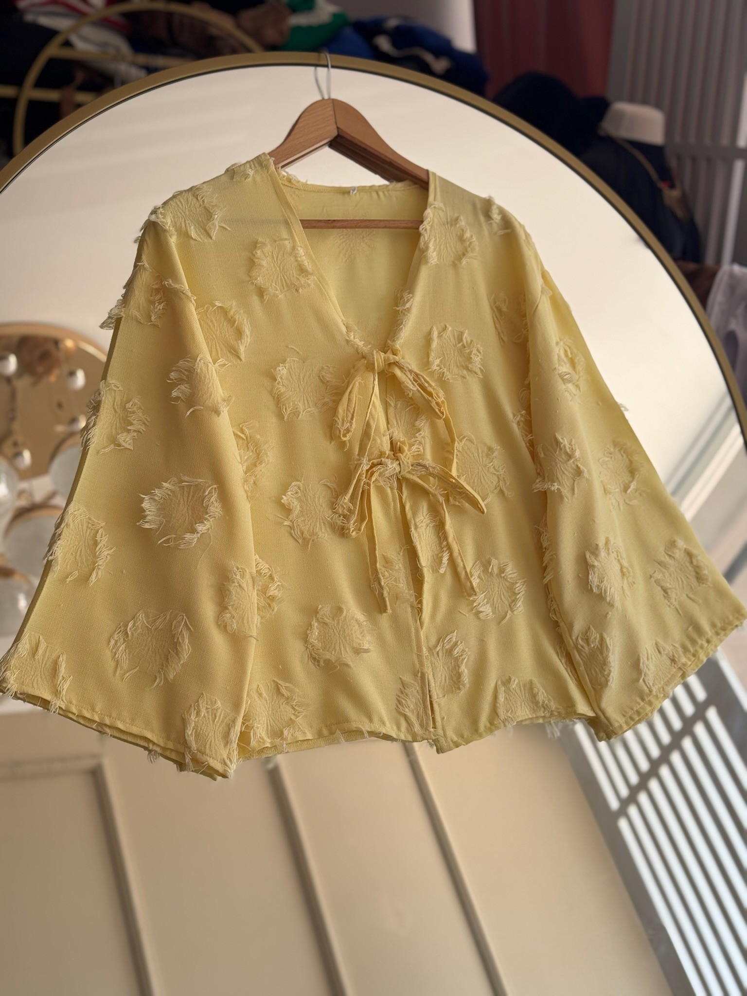 Çilek Kimono Sarı