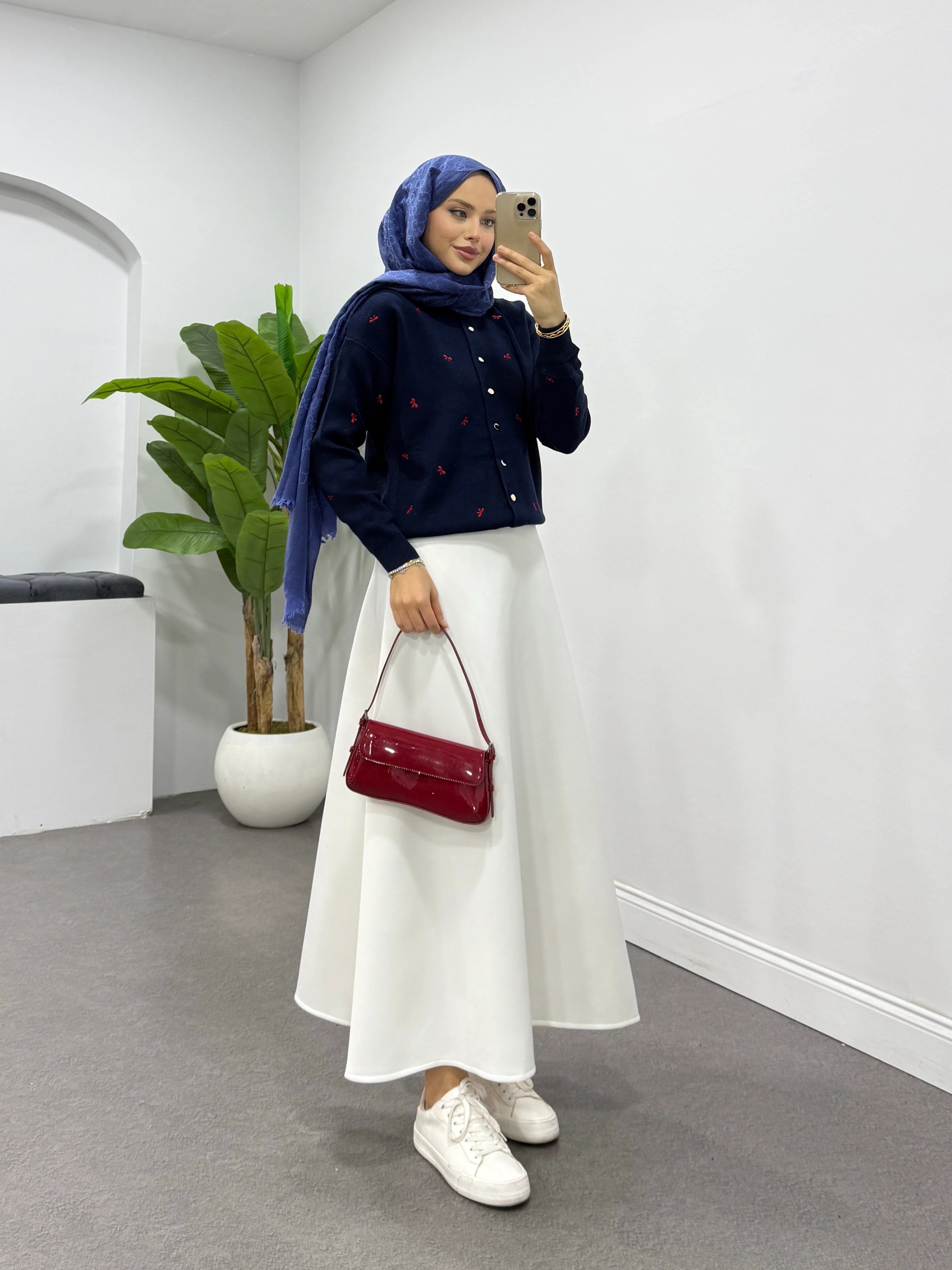 Canan Hırka Lacivert 