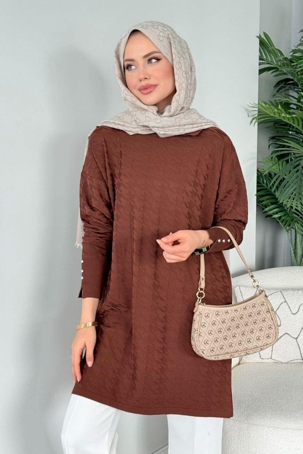 İkra Tunik Kahve 