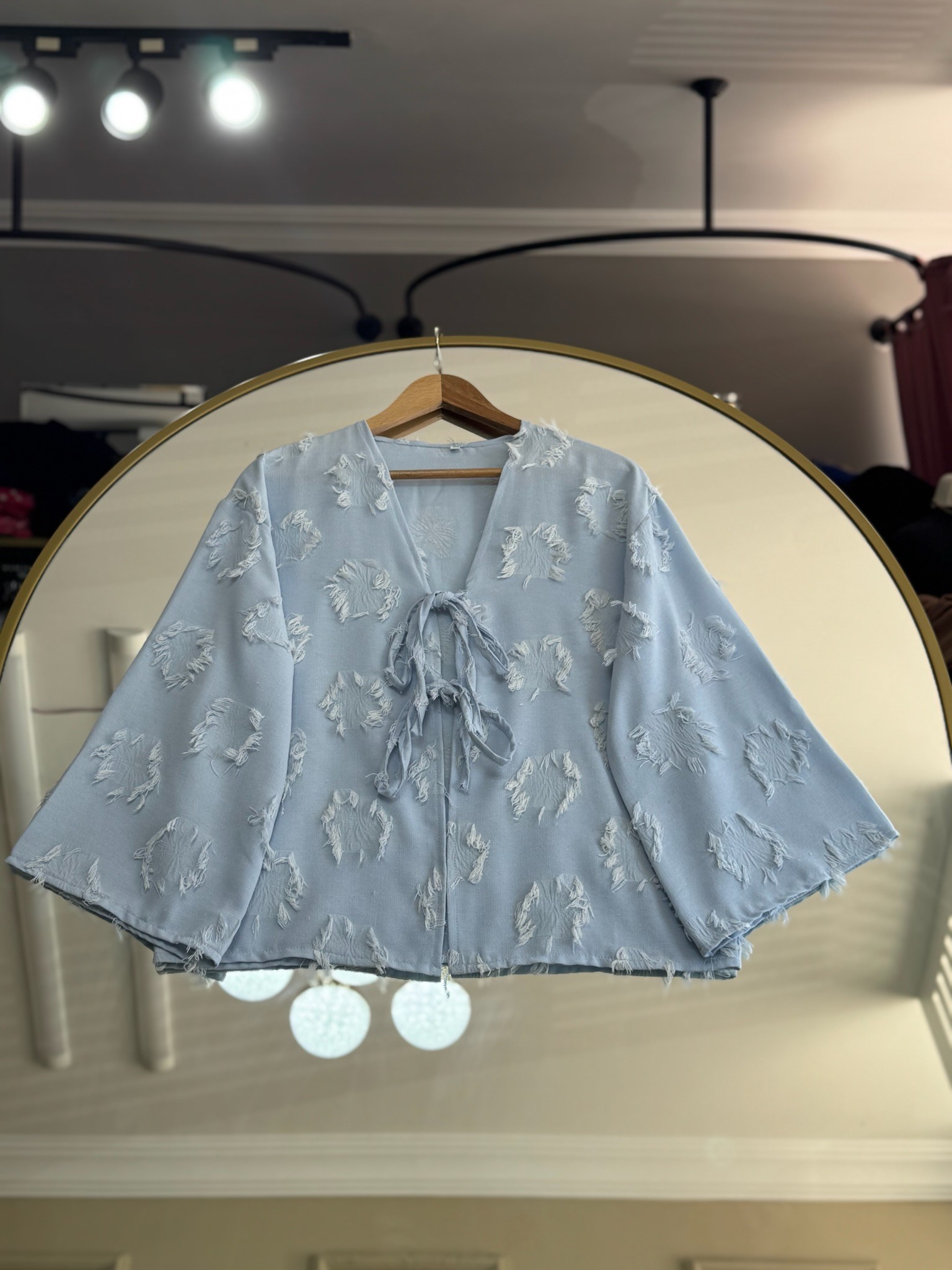 Çilek Kimono Mavi